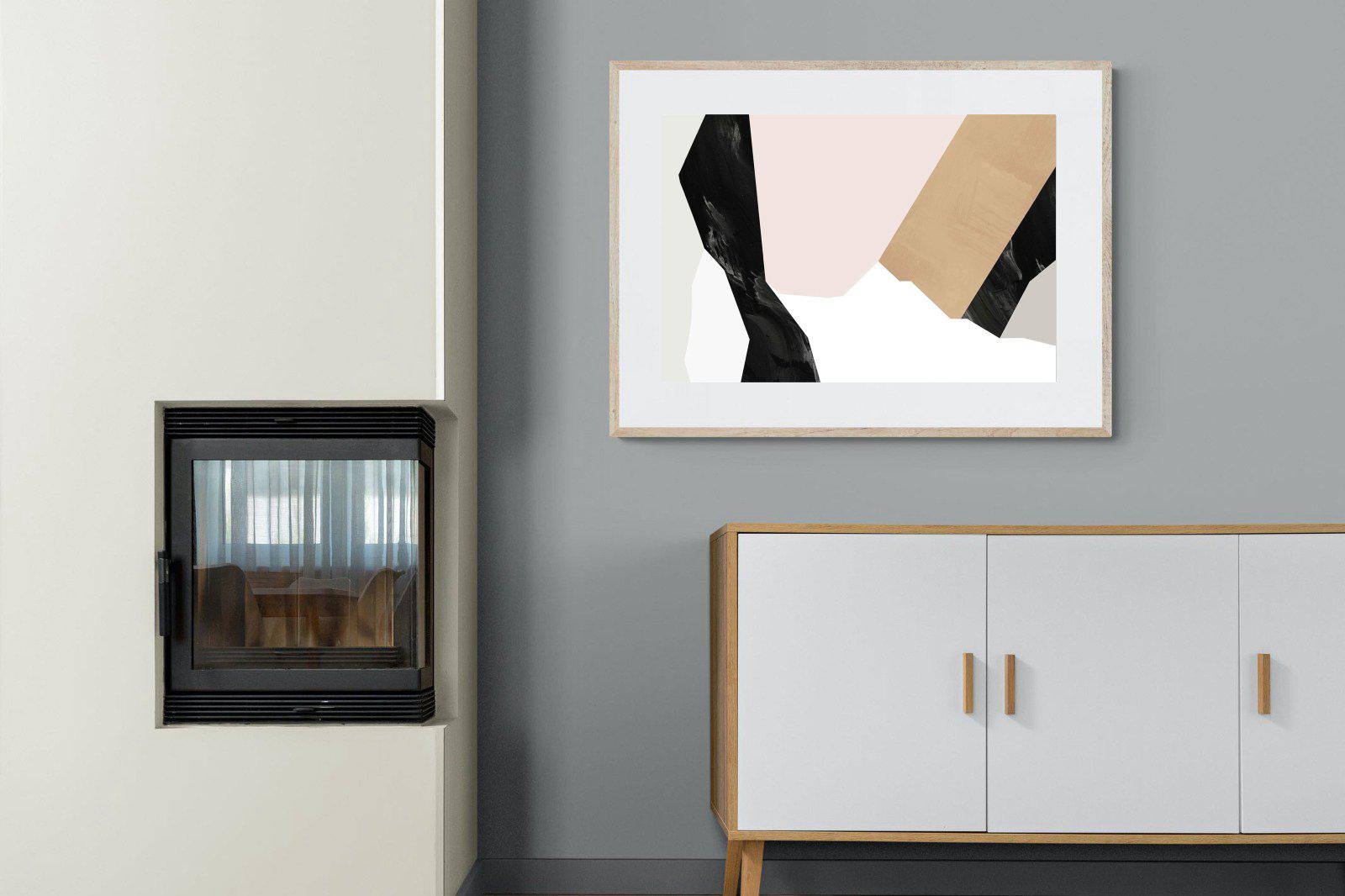 Dijon-Wall_Art-100 x 75cm-Framed Print-Wood-Pixalot