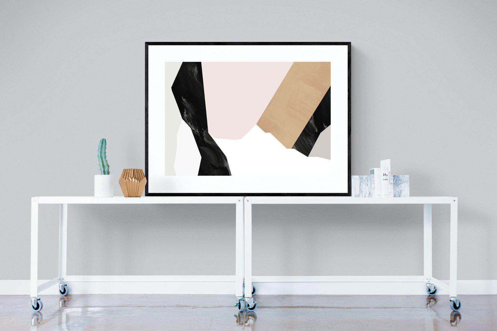 Dijon-Wall_Art-120 x 90cm-Framed Print-Black-Pixalot