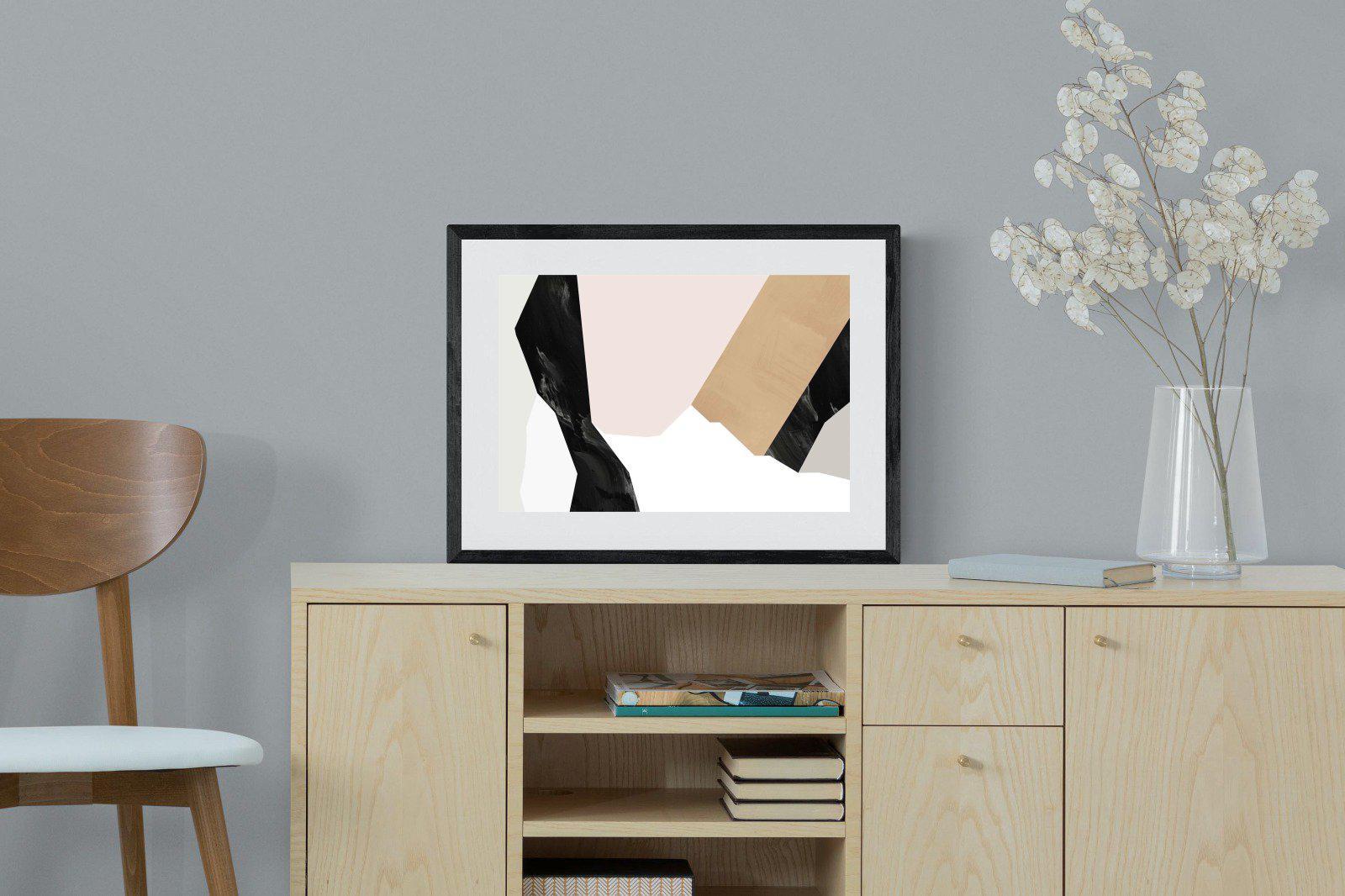 Dijon-Wall_Art-60 x 45cm-Framed Print-Black-Pixalot