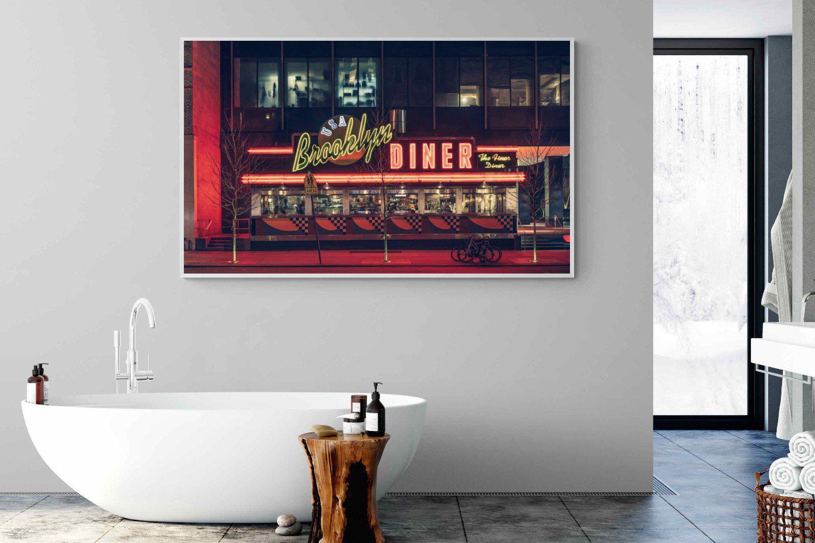 Diner-Wall_Art-180 x 110cm-Mounted Canvas-White-Pixalot