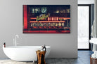 Diner-Wall_Art-180 x 110cm-Mounted Canvas-No Frame-Pixalot