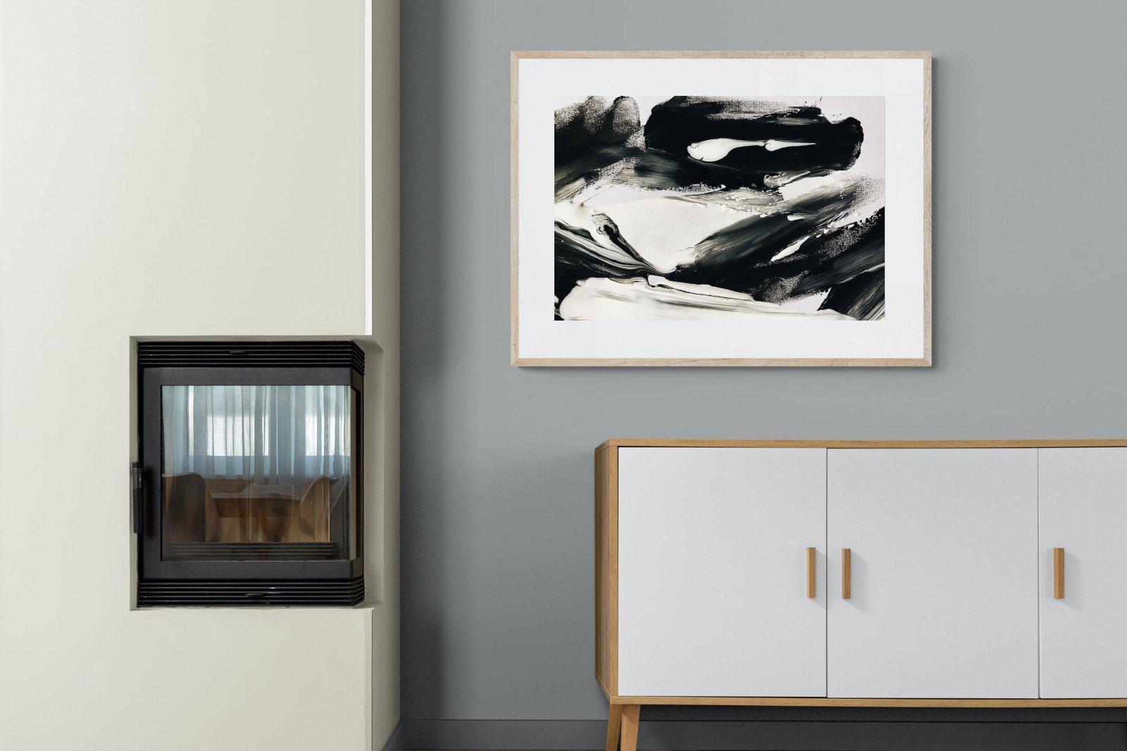 Disruption-Wall_Art-100 x 75cm-Framed Print-Wood-Pixalot