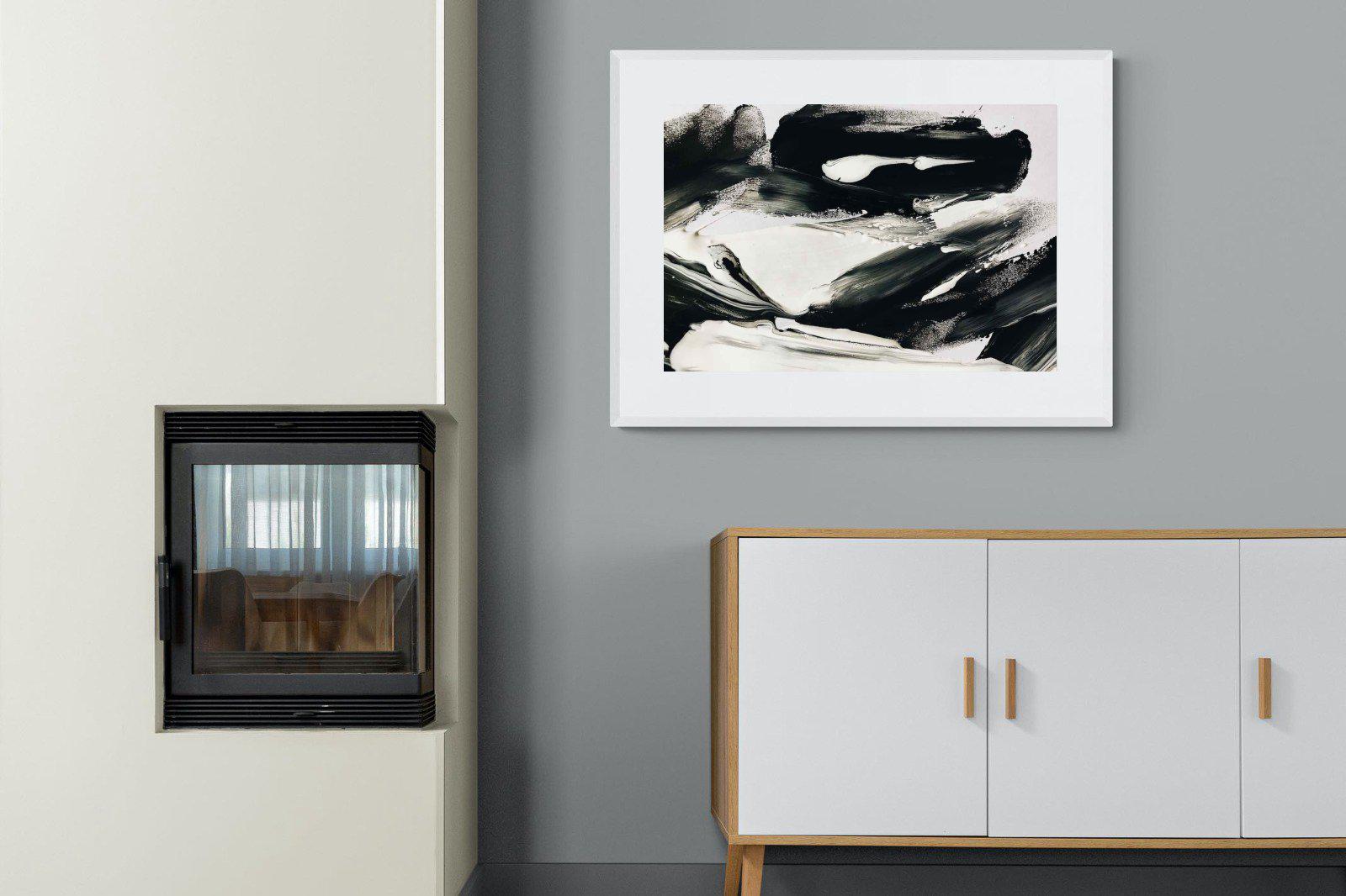 Disruption-Wall_Art-100 x 75cm-Framed Print-White-Pixalot