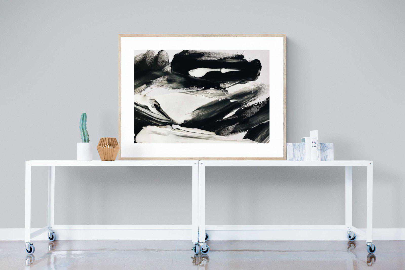 Disruption-Wall_Art-120 x 90cm-Framed Print-Wood-Pixalot
