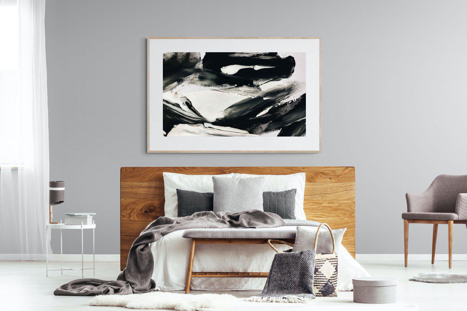 Disruption-Wall_Art-150 x 100cm-Framed Print-Wood-Pixalot