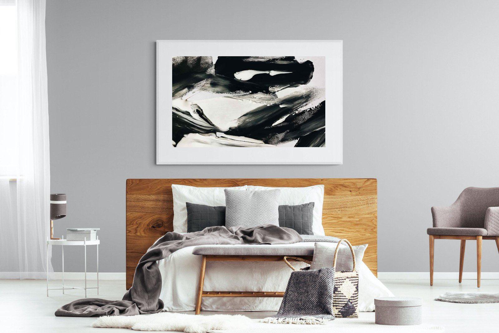 Disruption-Wall_Art-150 x 100cm-Framed Print-White-Pixalot
