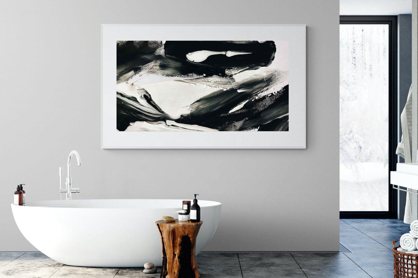 Disruption-Wall_Art-180 x 110cm-Framed Print-White-Pixalot