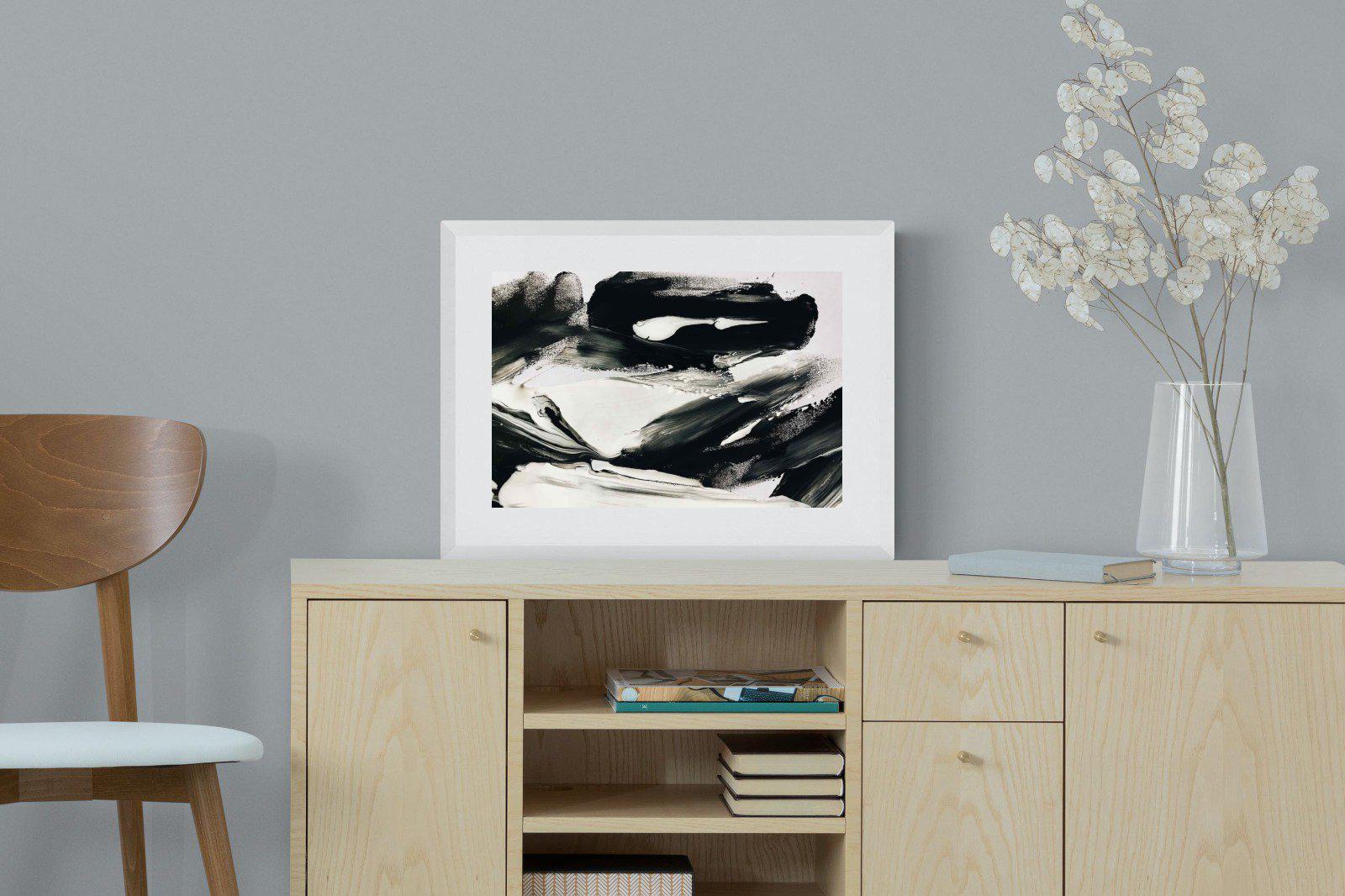 Disruption-Wall_Art-60 x 45cm-Framed Print-White-Pixalot