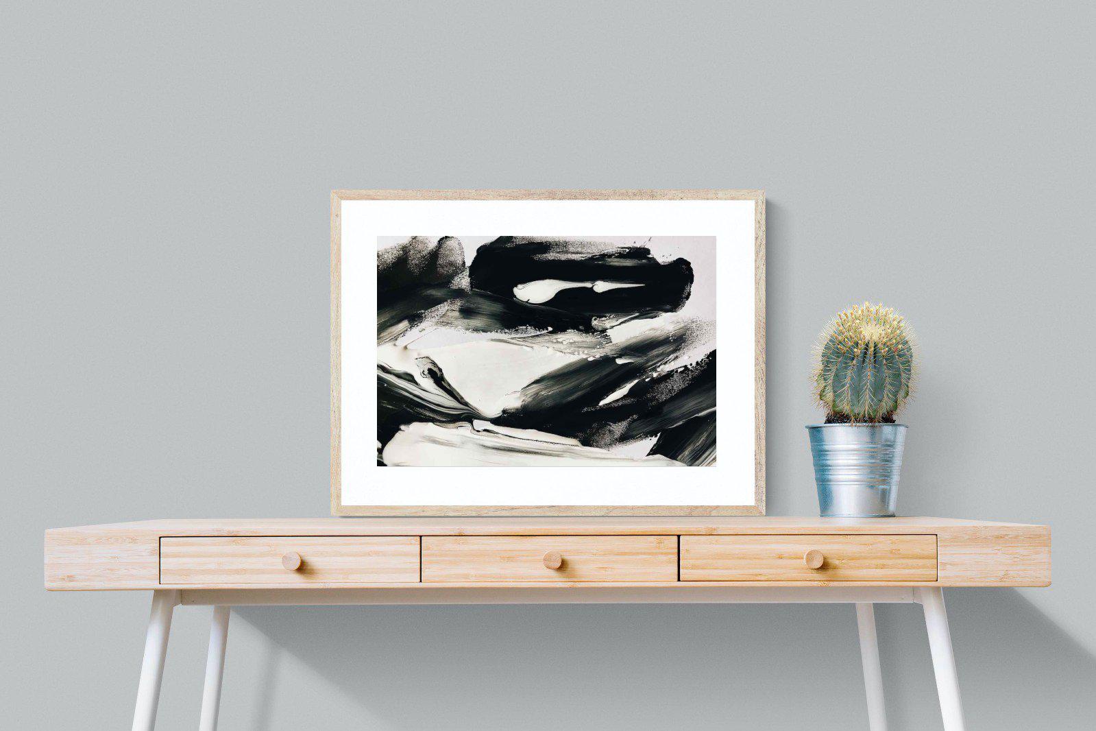 Disruption-Wall_Art-80 x 60cm-Framed Print-Wood-Pixalot