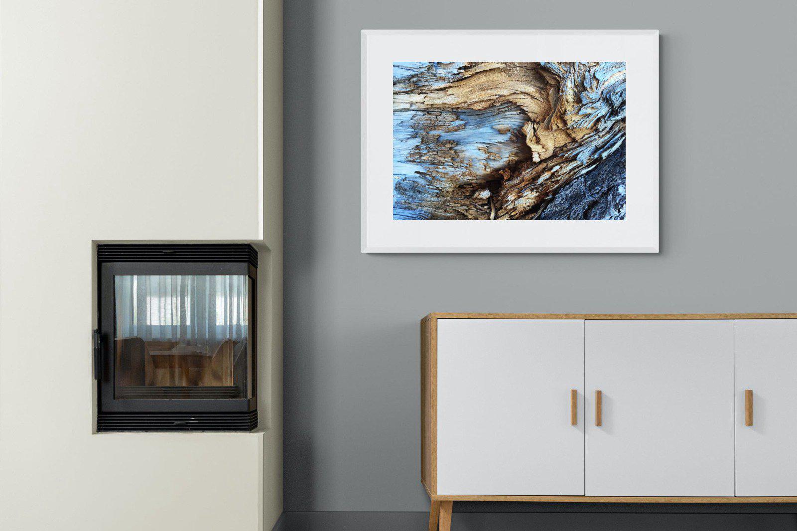 Driftwood-Wall_Art-100 x 75cm-Framed Print-White-Pixalot
