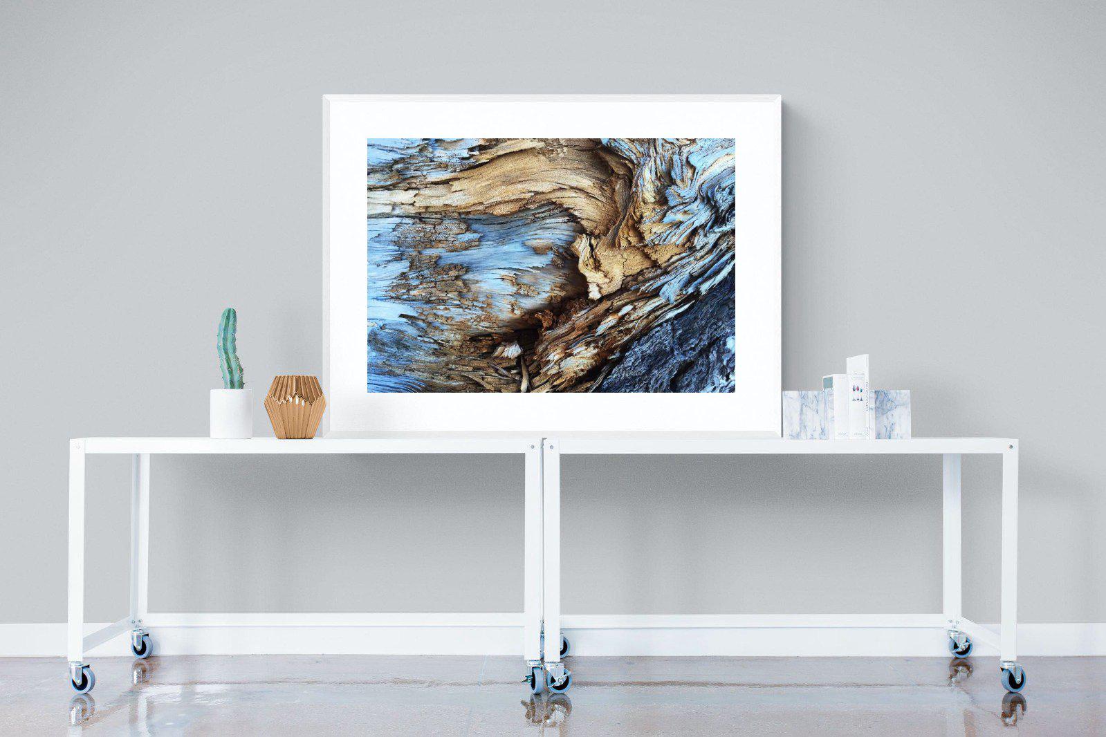 Driftwood-Wall_Art-120 x 90cm-Framed Print-White-Pixalot