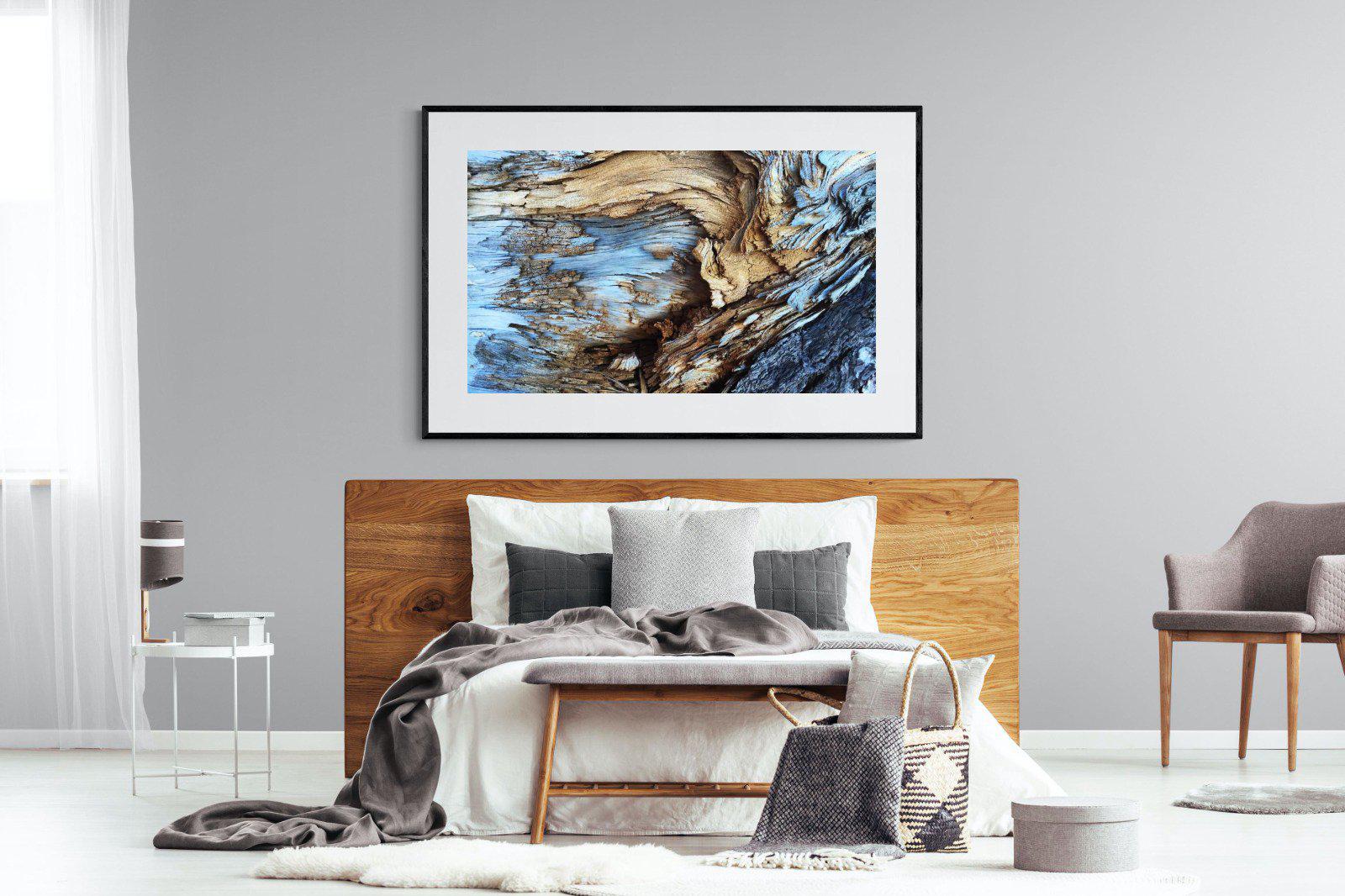Driftwood-Wall_Art-150 x 100cm-Framed Print-Black-Pixalot