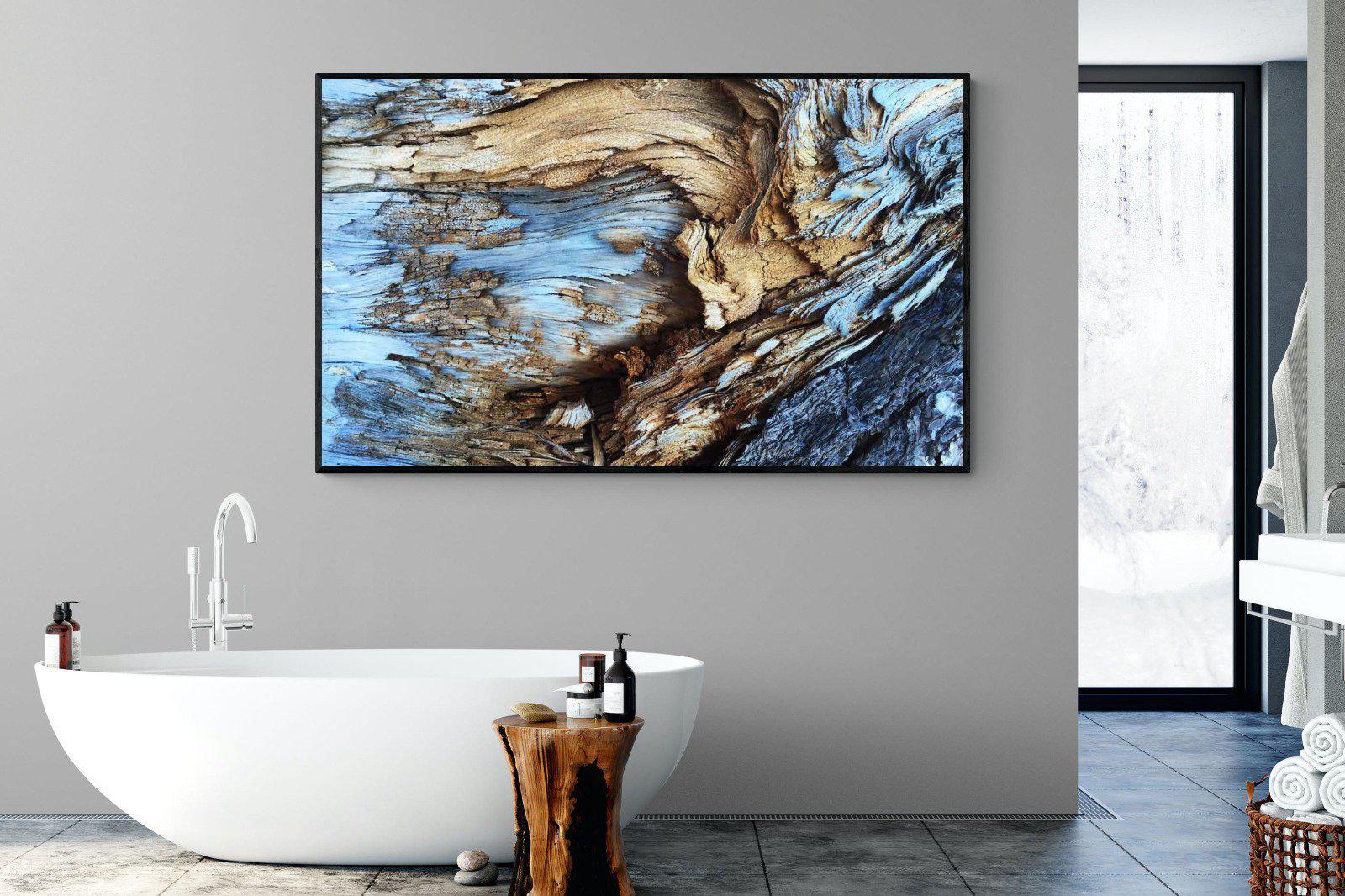 Driftwood-Wall_Art-180 x 110cm-Mounted Canvas-Black-Pixalot