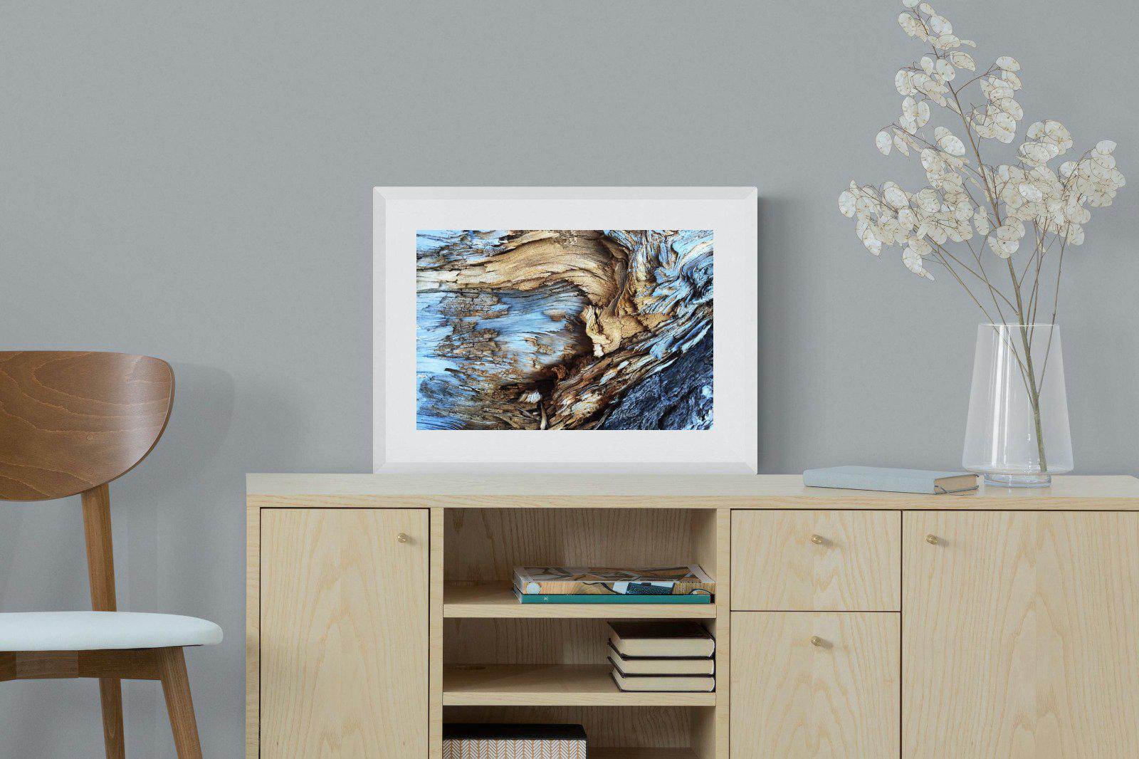 Driftwood-Wall_Art-60 x 45cm-Framed Print-White-Pixalot