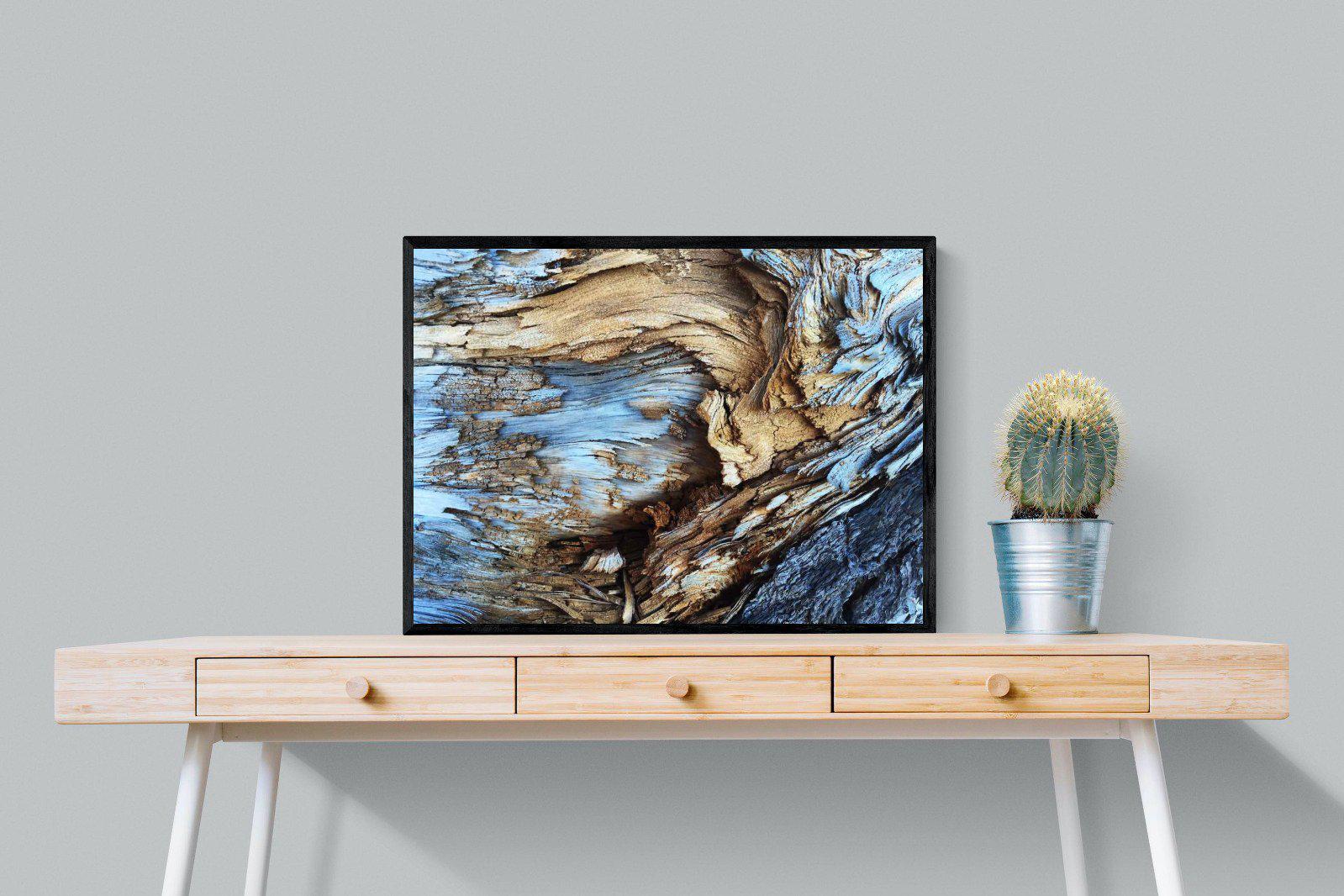 Driftwood-Wall_Art-80 x 60cm-Mounted Canvas-Black-Pixalot