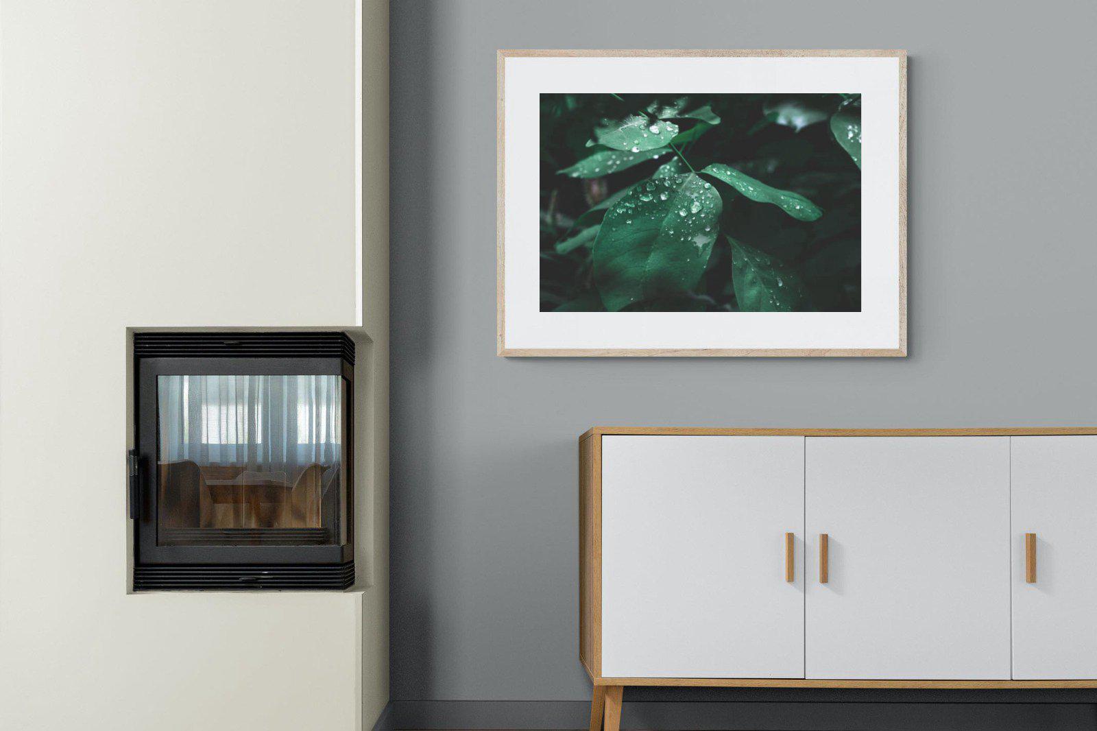 Droplet-Wall_Art-100 x 75cm-Framed Print-Wood-Pixalot