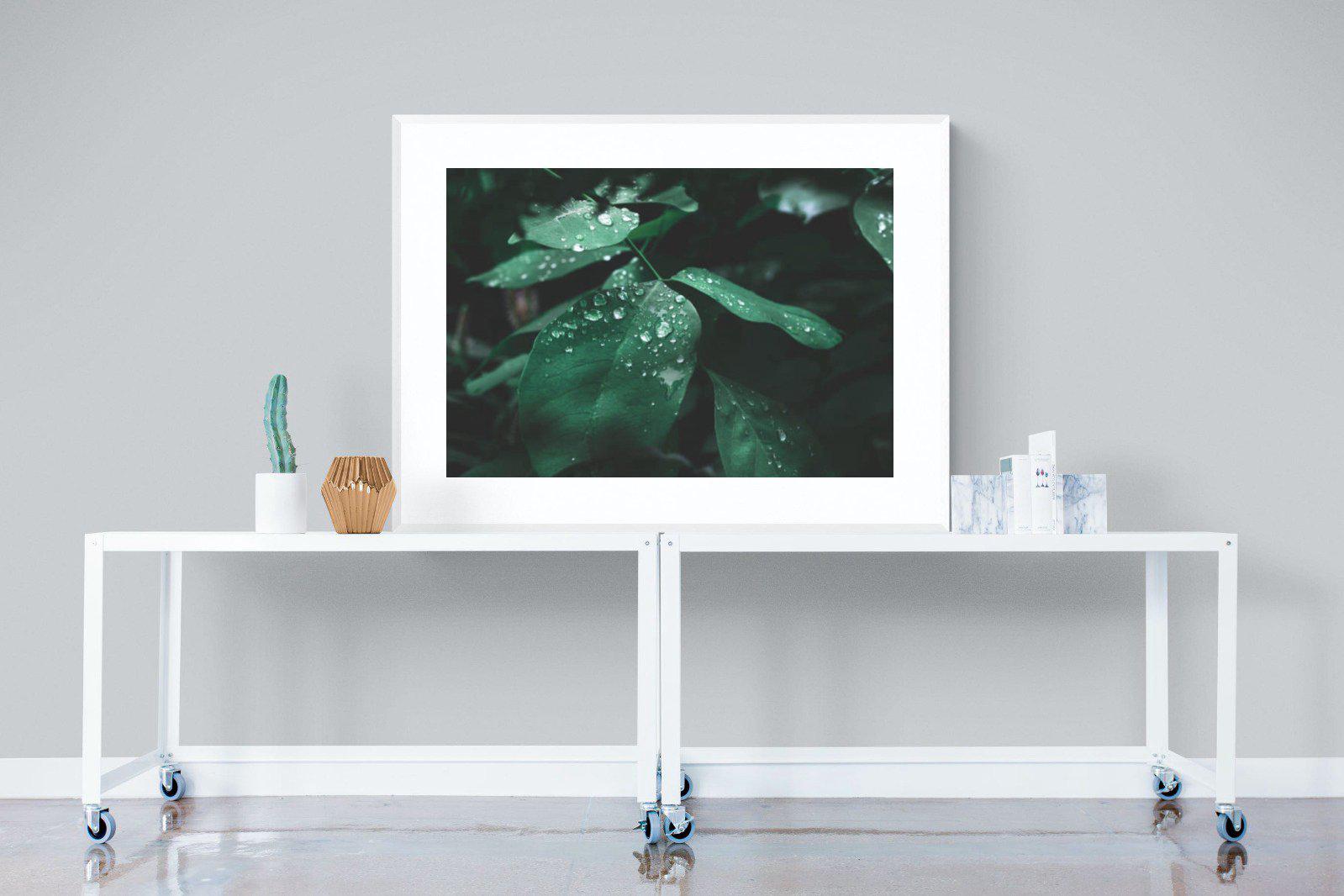Droplet-Wall_Art-120 x 90cm-Framed Print-White-Pixalot