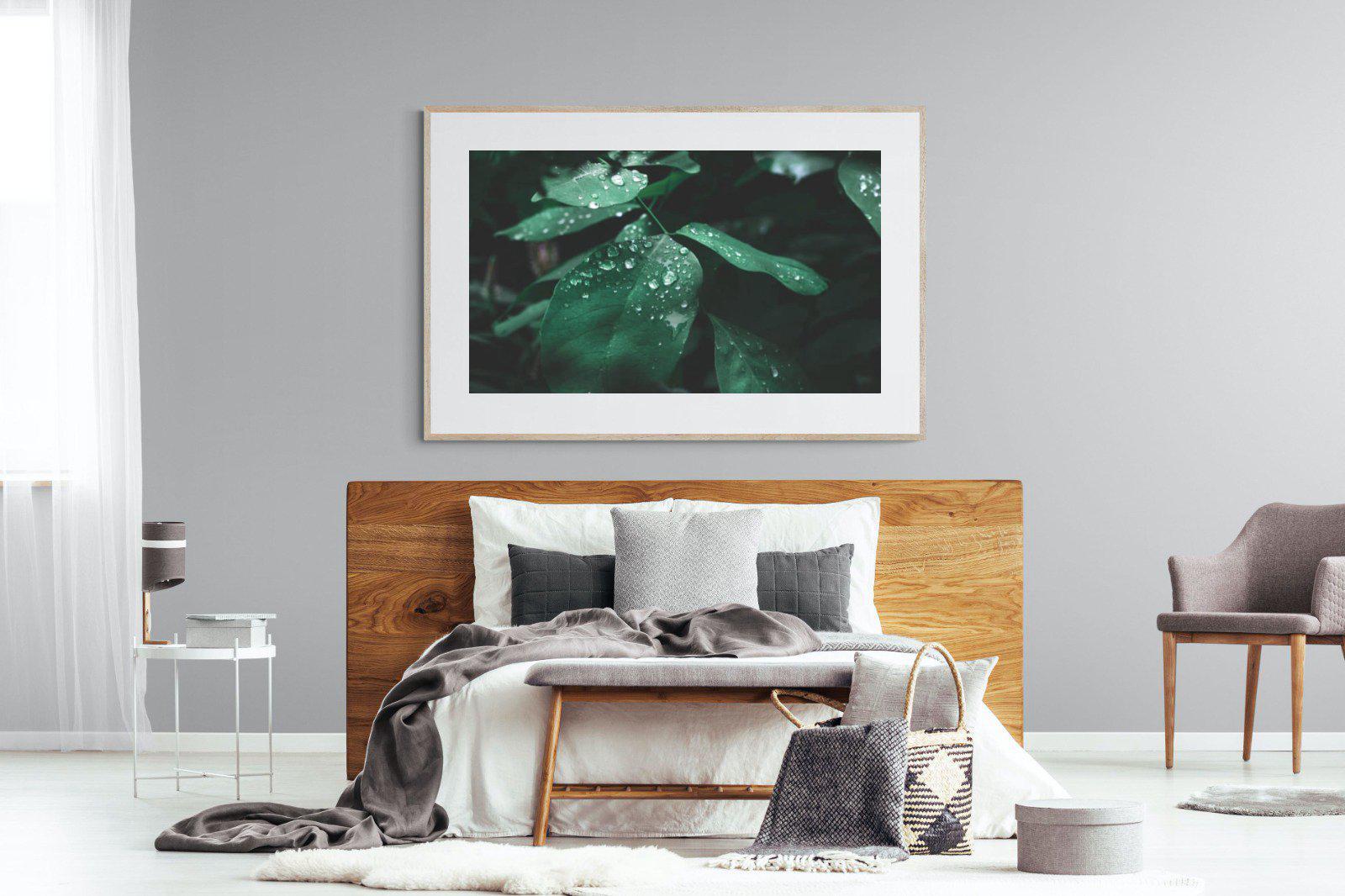 Droplet-Wall_Art-150 x 100cm-Framed Print-Wood-Pixalot