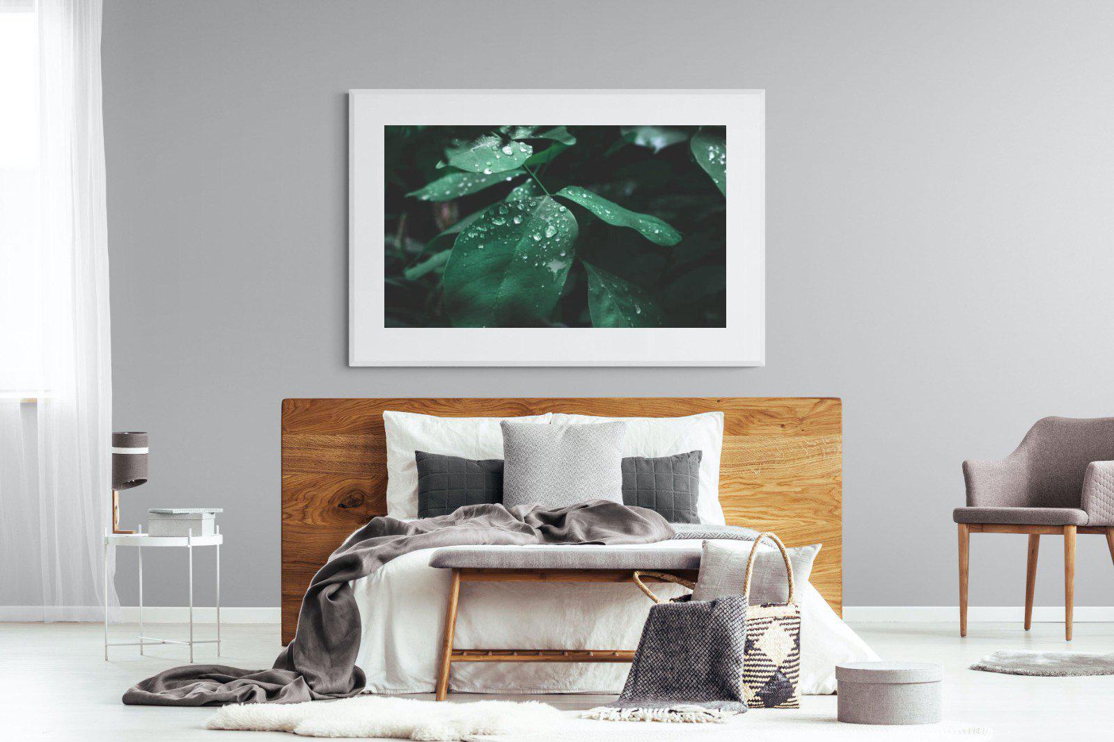 Droplet-Wall_Art-150 x 100cm-Framed Print-White-Pixalot