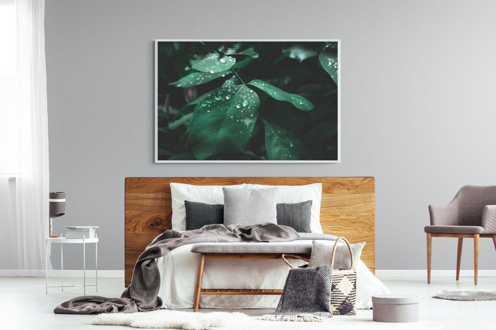 Droplet-Wall_Art-150 x 100cm-Mounted Canvas-White-Pixalot
