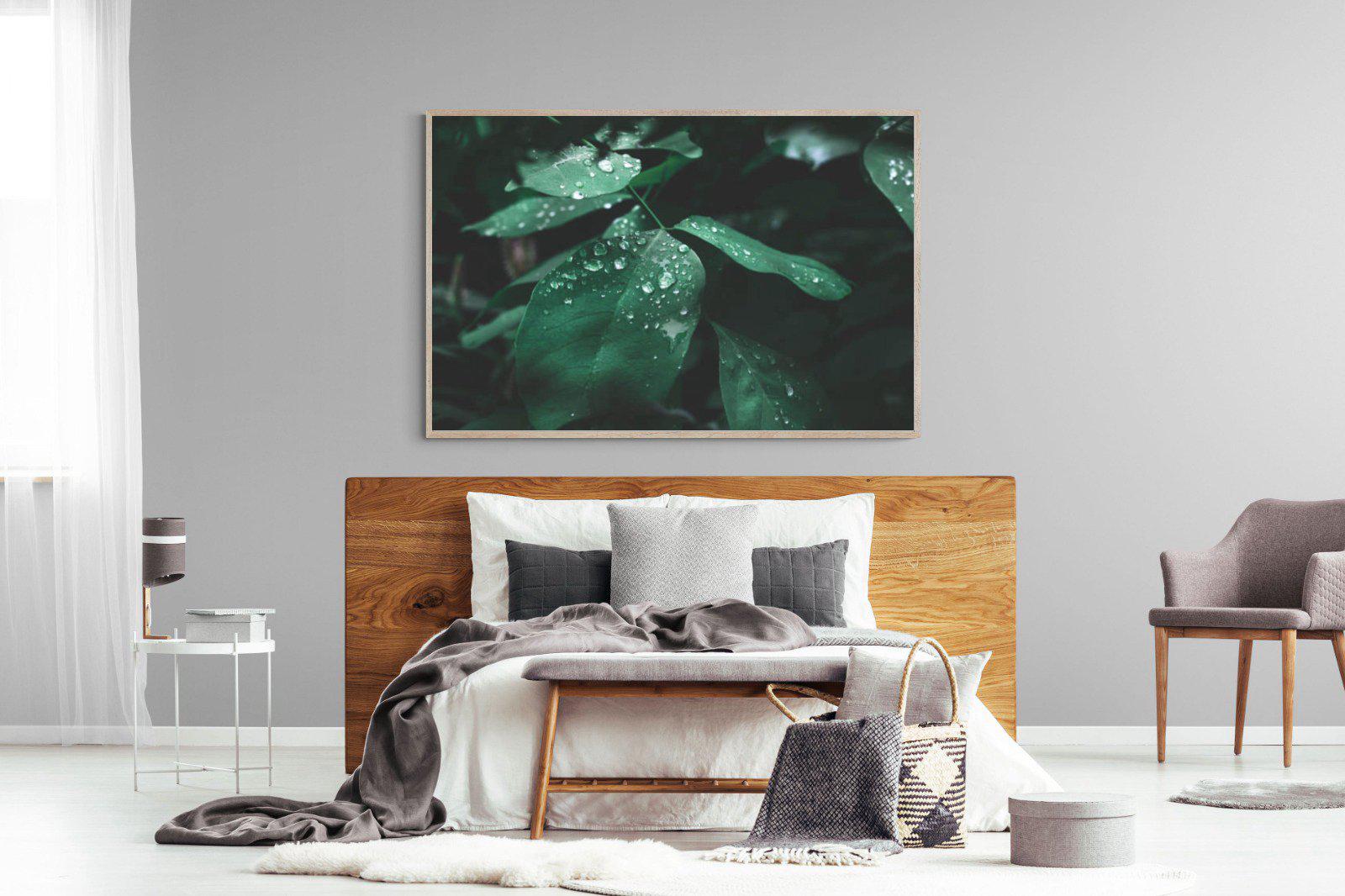 Droplet-Wall_Art-150 x 100cm-Mounted Canvas-Wood-Pixalot