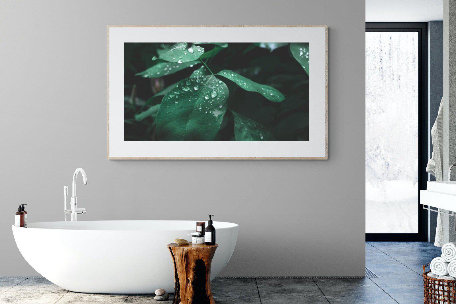 Droplet-Wall_Art-180 x 110cm-Framed Print-Wood-Pixalot