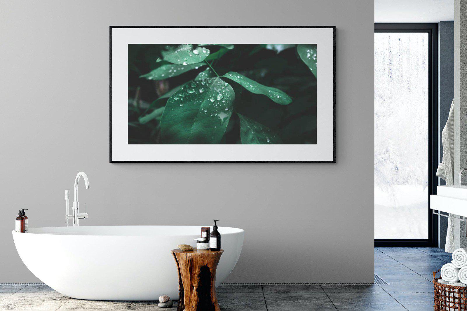Droplet-Wall_Art-180 x 110cm-Framed Print-Black-Pixalot