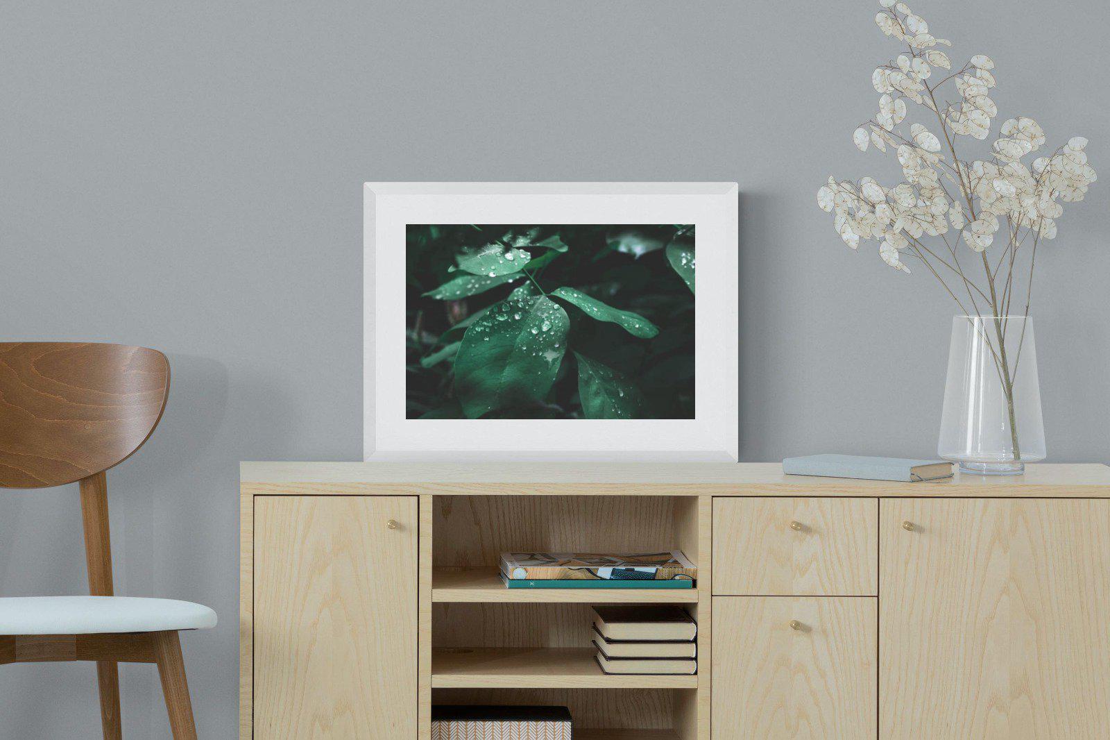 Droplet-Wall_Art-60 x 45cm-Framed Print-White-Pixalot