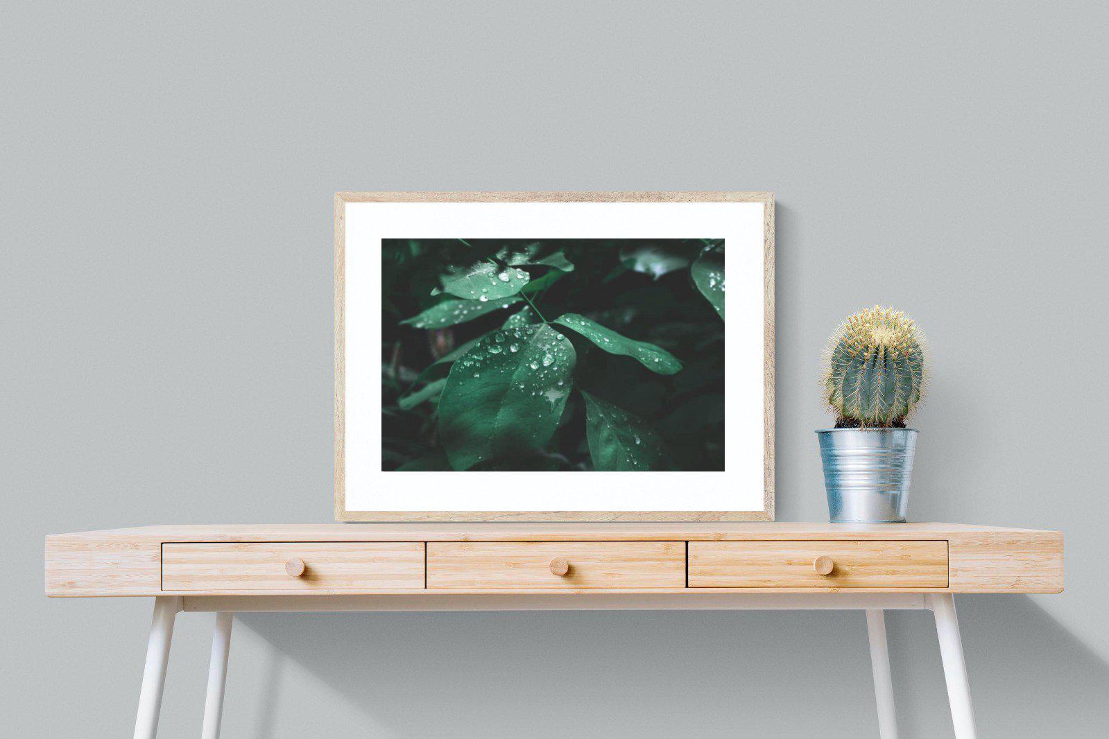 Droplet-Wall_Art-80 x 60cm-Framed Print-Wood-Pixalot