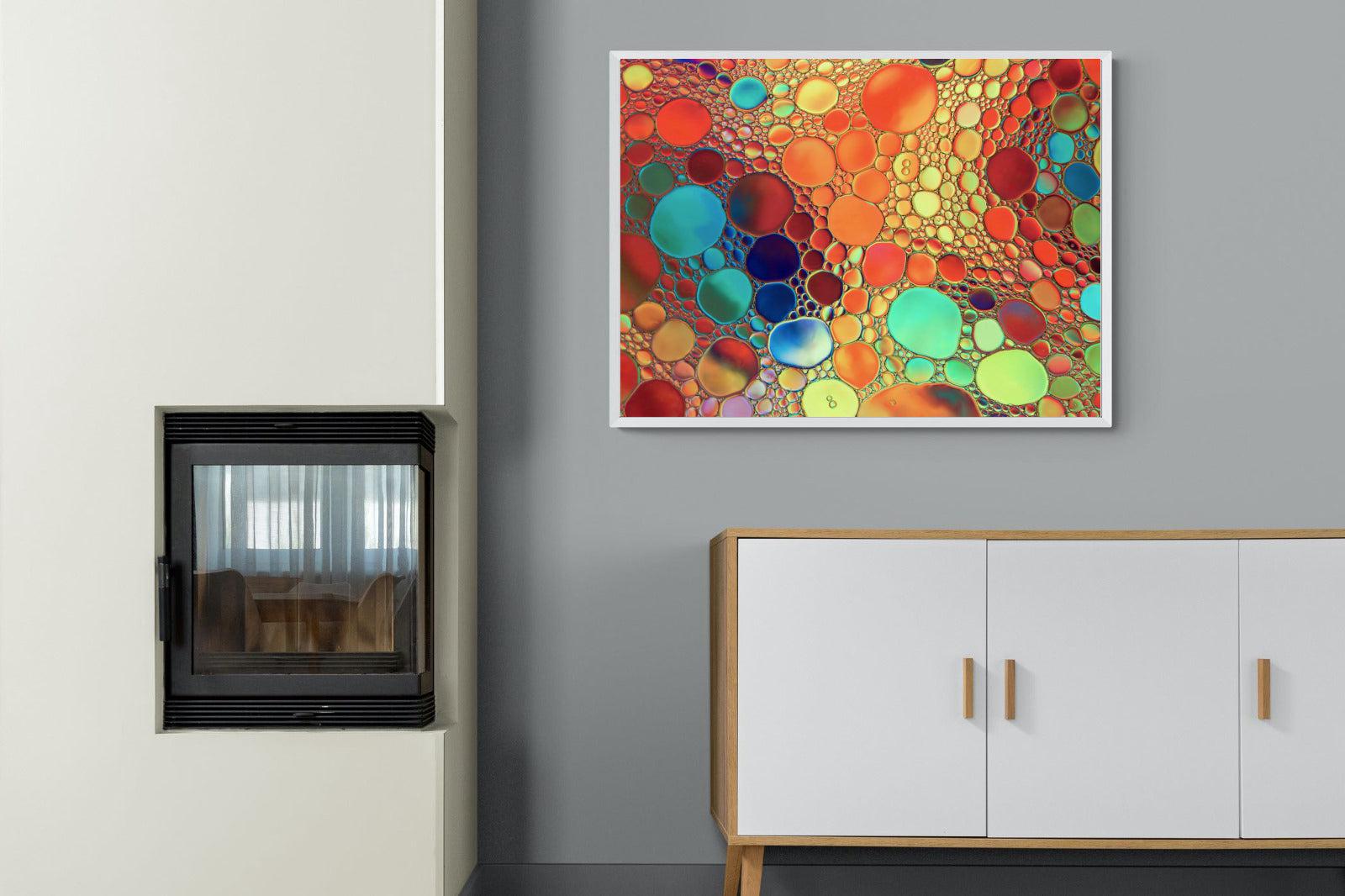 Drops of Colour-Wall_Art-100 x 75cm-Mounted Canvas-White-Pixalot