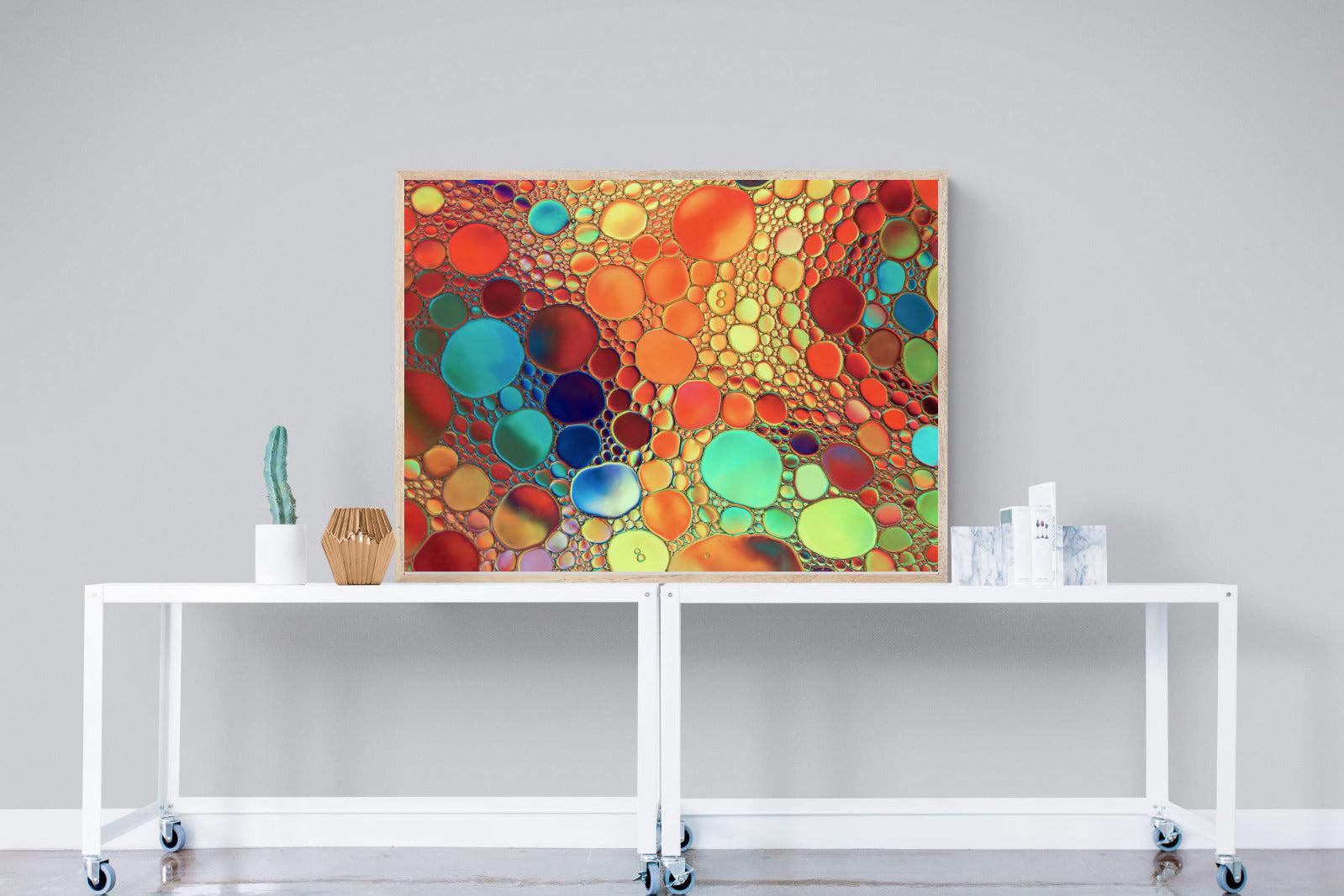 Drops of Colour-Wall_Art-120 x 90cm-Mounted Canvas-Wood-Pixalot