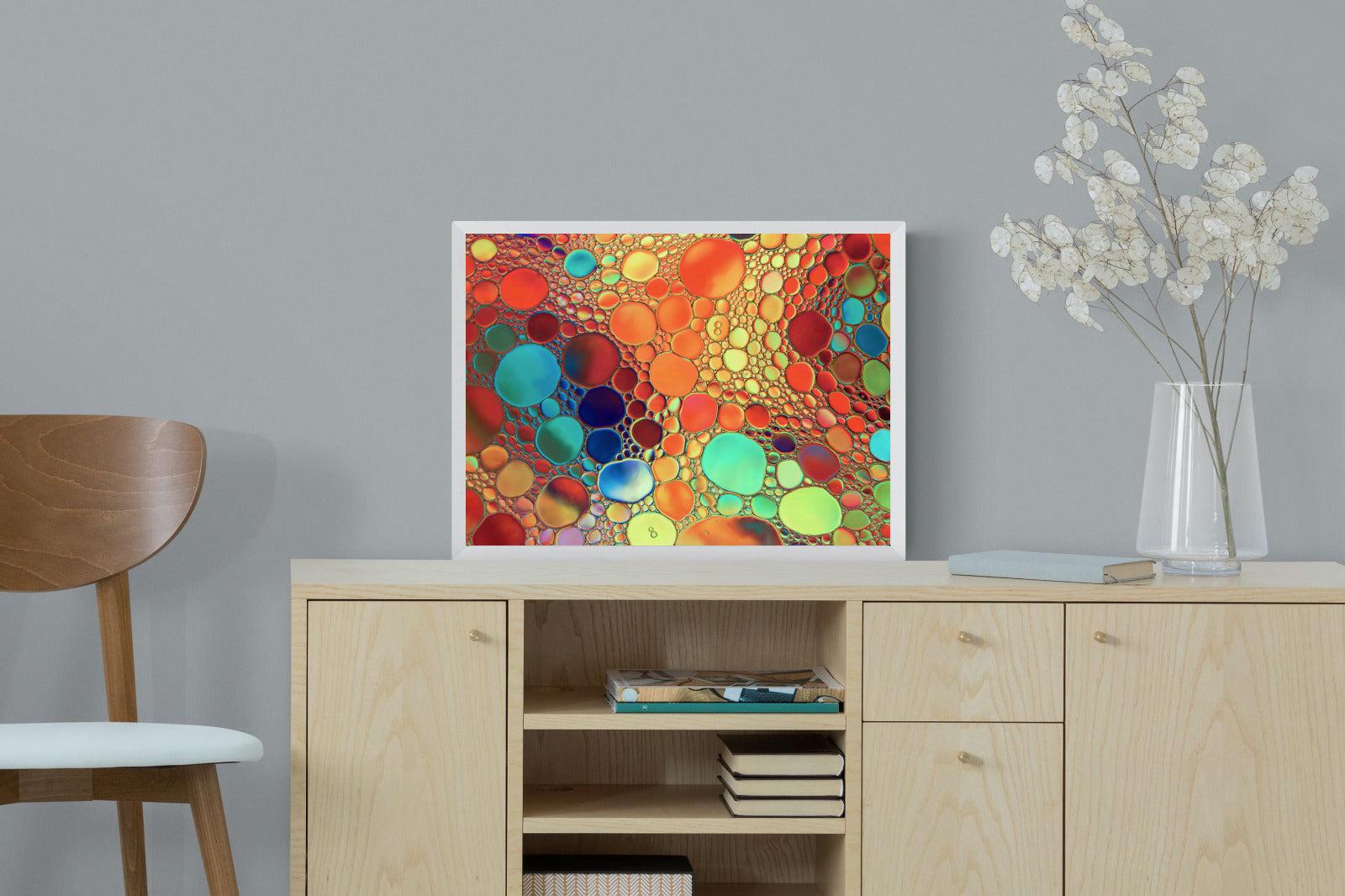 Drops of Colour-Wall_Art-60 x 45cm-Mounted Canvas-White-Pixalot