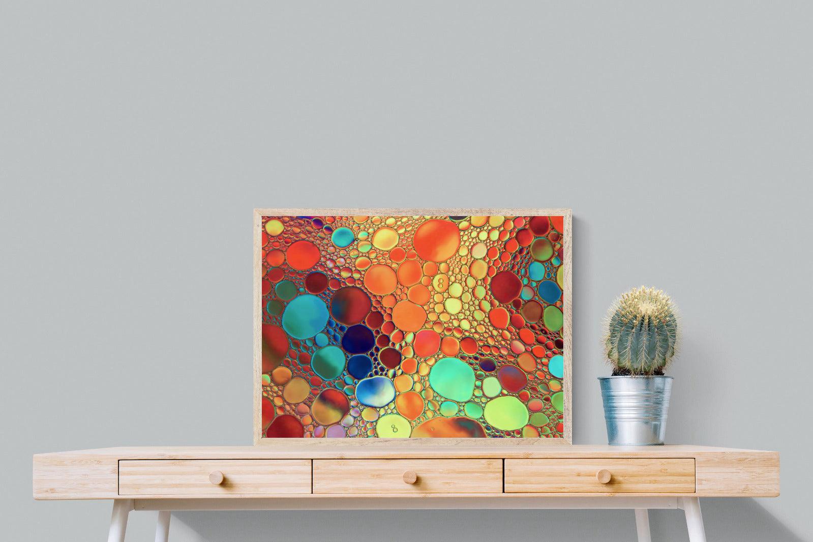 Drops of Colour-Wall_Art-80 x 60cm-Mounted Canvas-Wood-Pixalot