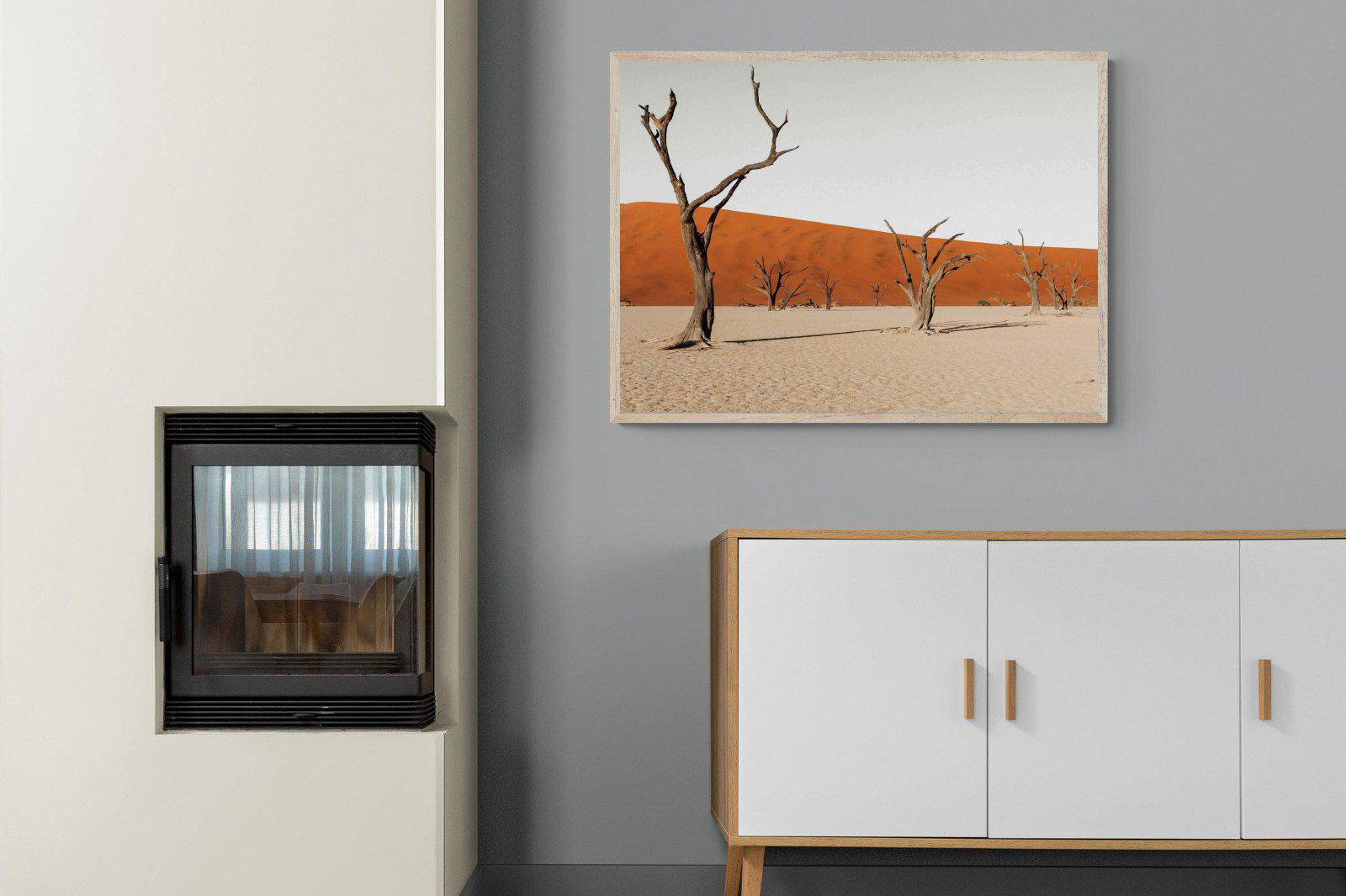 Dry Land-Wall_Art-100 x 75cm-Mounted Canvas-Wood-Pixalot