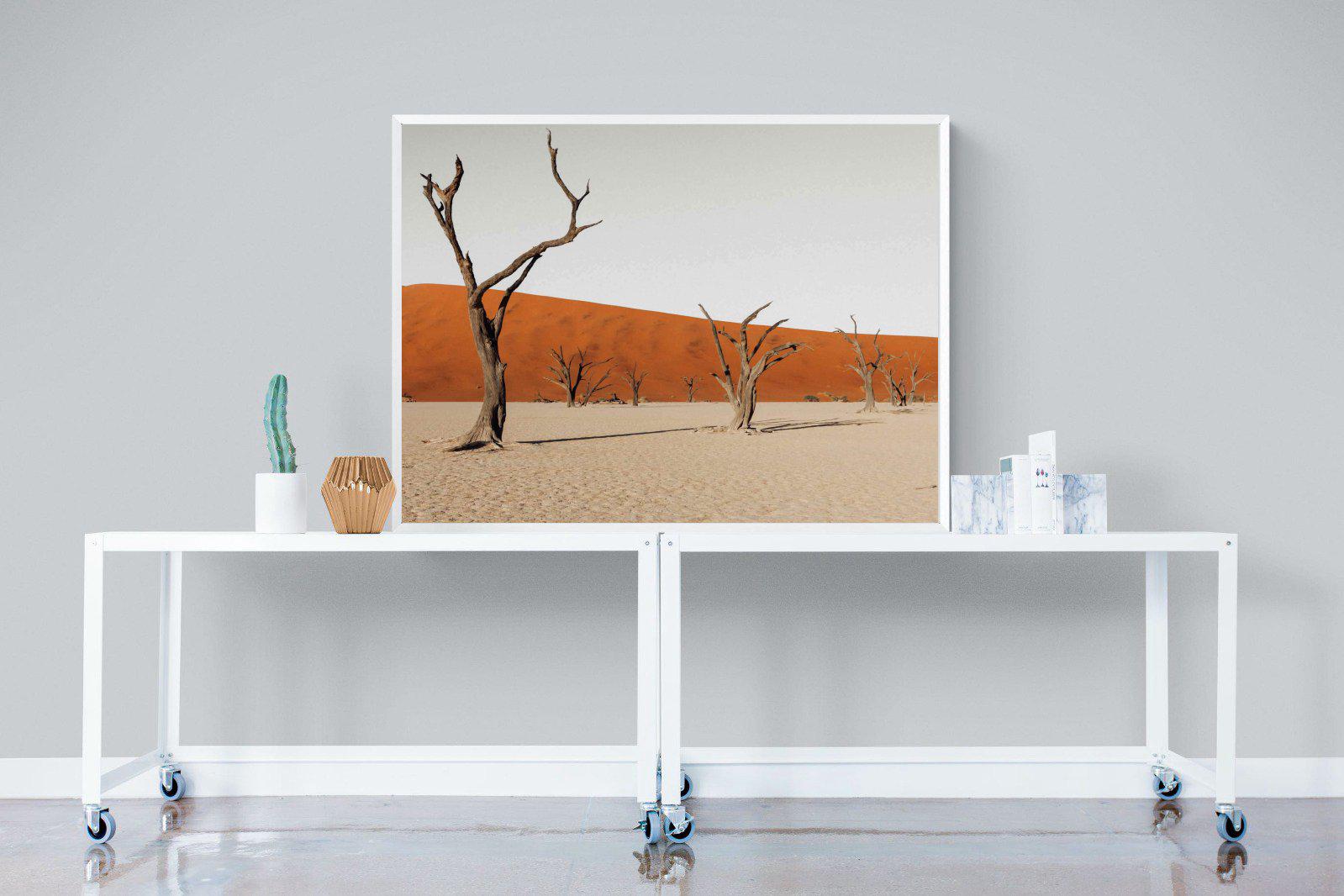Dry Land-Wall_Art-120 x 90cm-Mounted Canvas-White-Pixalot
