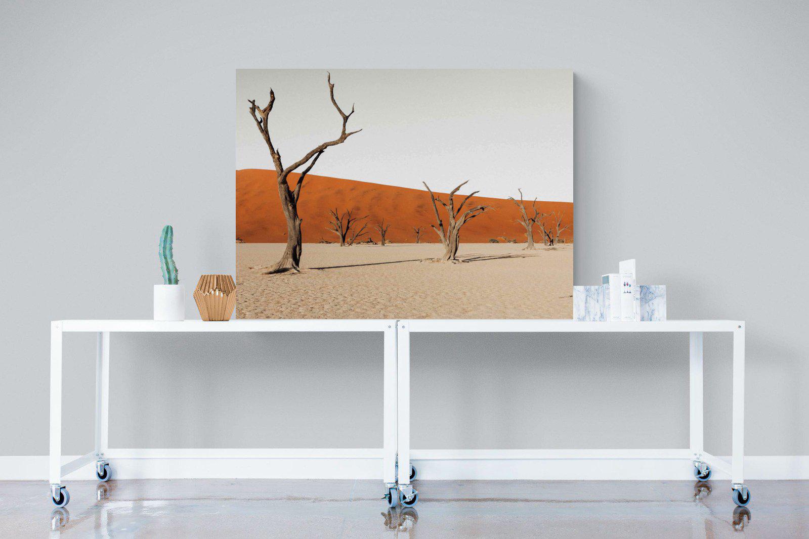 Dry Land-Wall_Art-120 x 90cm-Mounted Canvas-No Frame-Pixalot