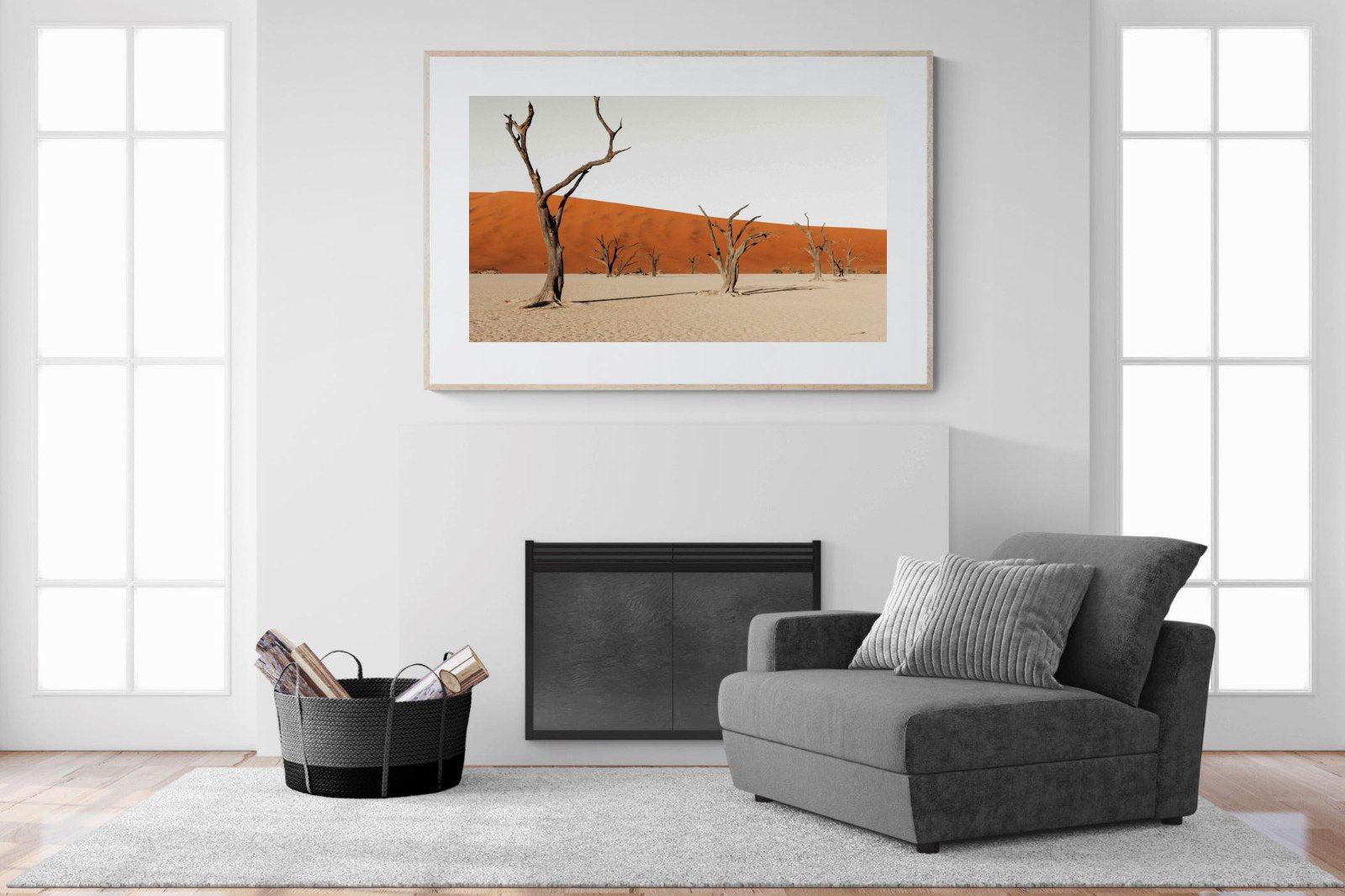 Dry Land-Wall_Art-150 x 100cm-Framed Print-Wood-Pixalot