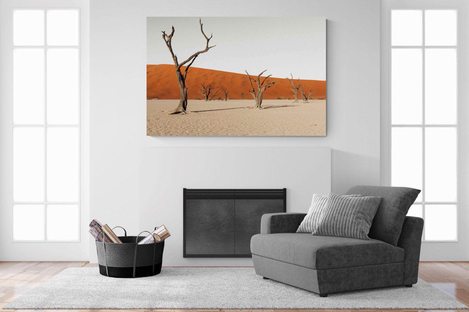 Dry Land-Wall_Art-150 x 100cm-Mounted Canvas-No Frame-Pixalot