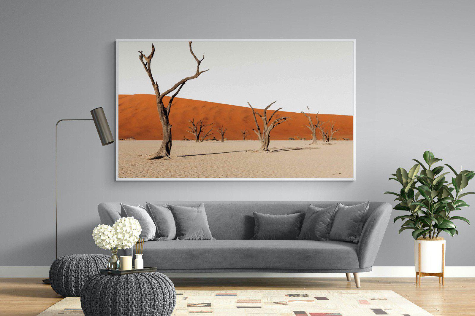 Dry Land-Wall_Art-220 x 130cm-Mounted Canvas-White-Pixalot