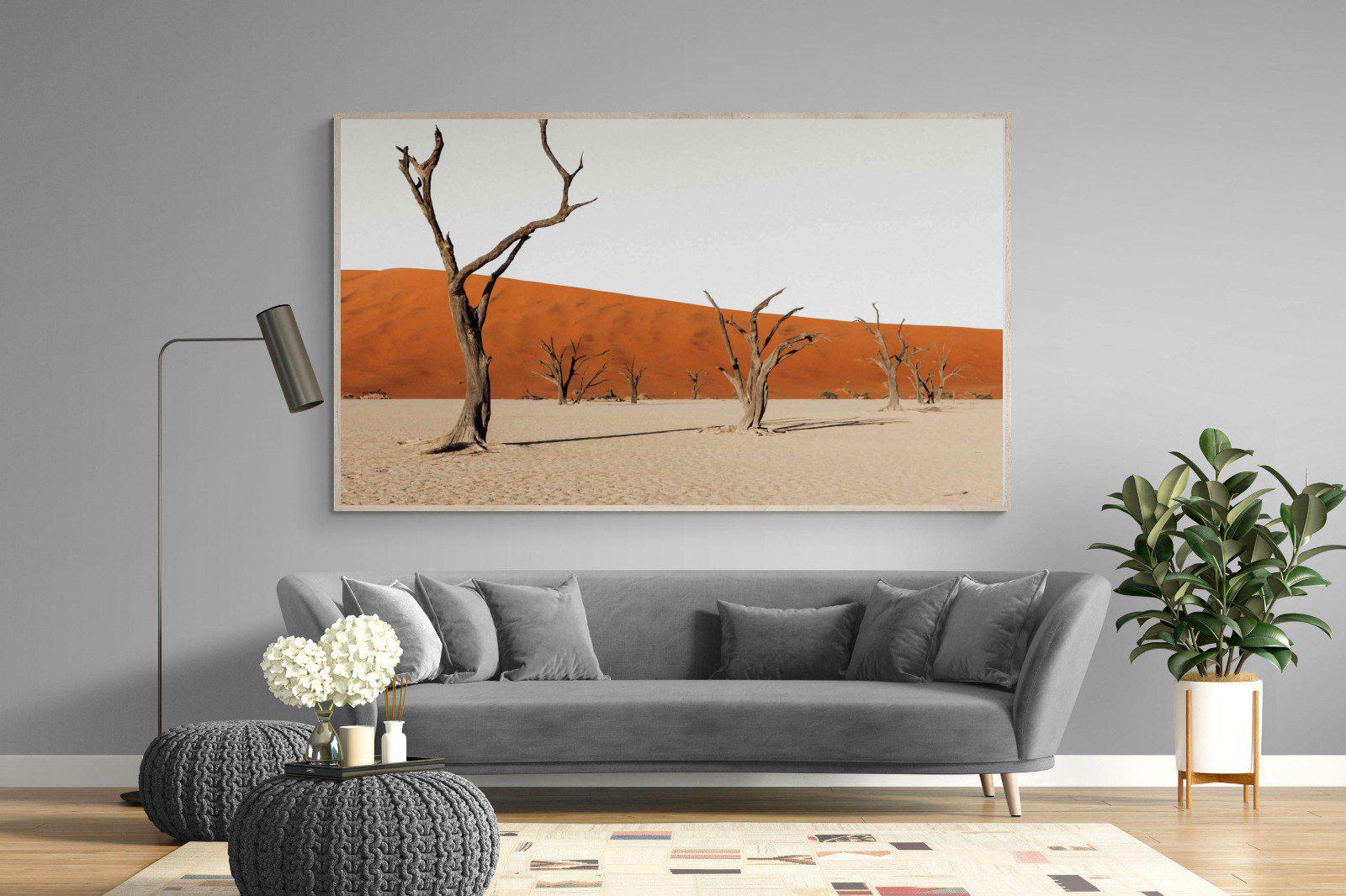 Dry Land-Wall_Art-220 x 130cm-Mounted Canvas-Wood-Pixalot