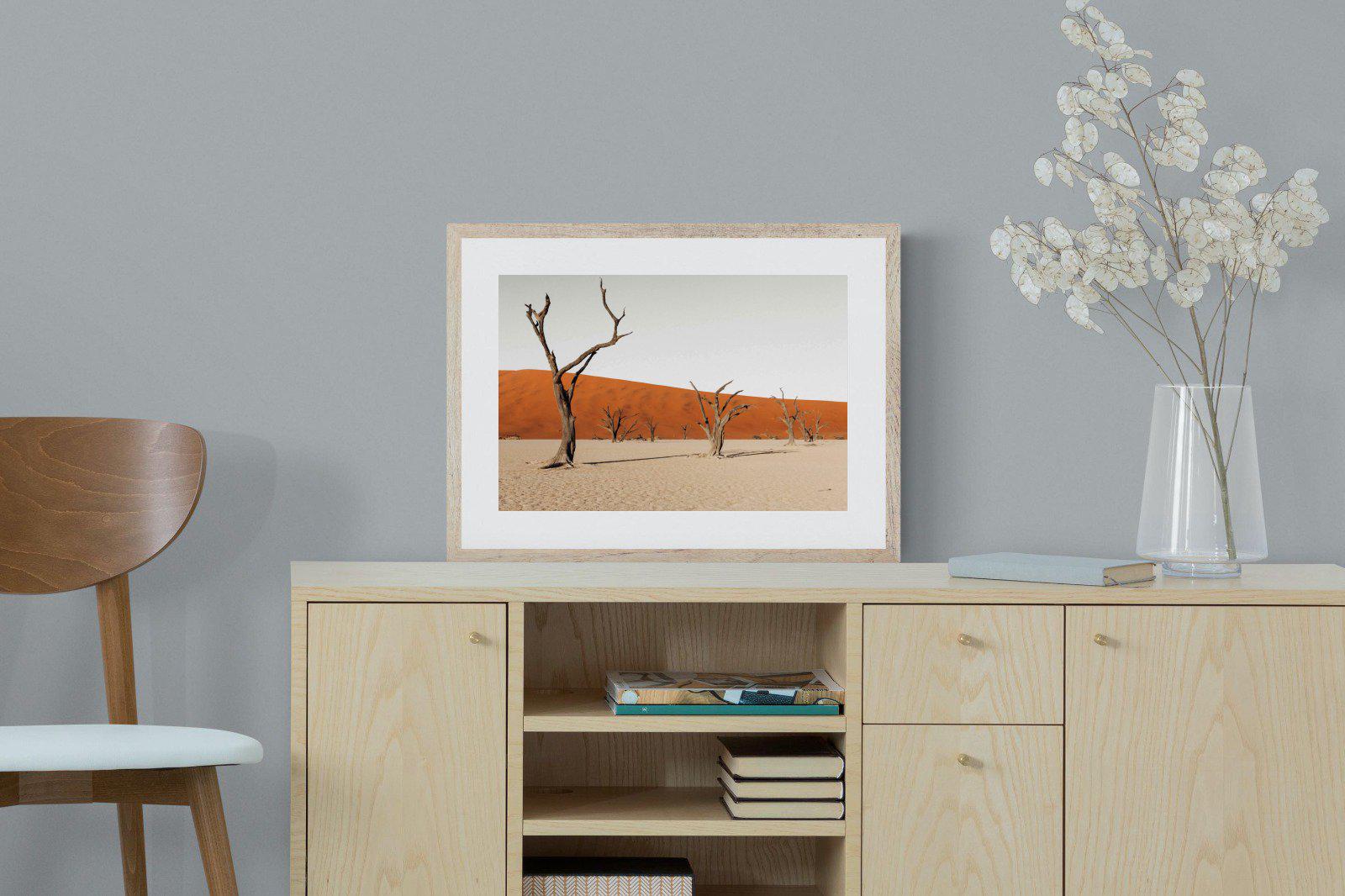 Dry Land-Wall_Art-60 x 45cm-Framed Print-Wood-Pixalot