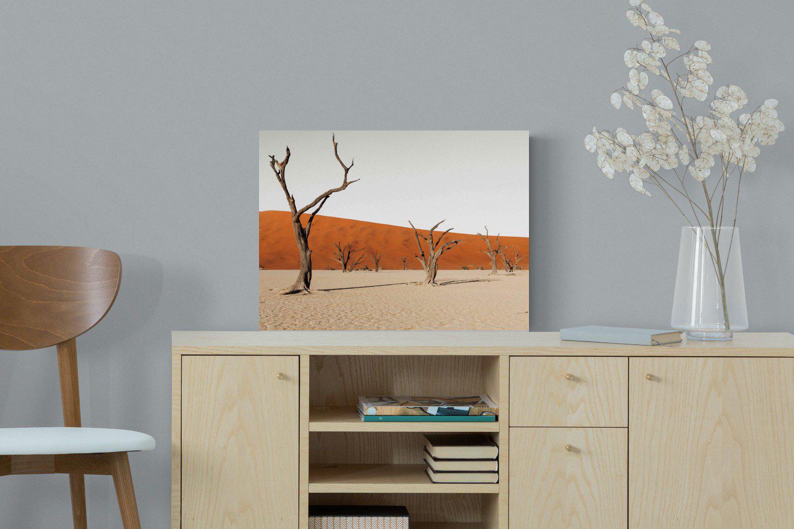 Dry Land-Wall_Art-60 x 45cm-Mounted Canvas-No Frame-Pixalot