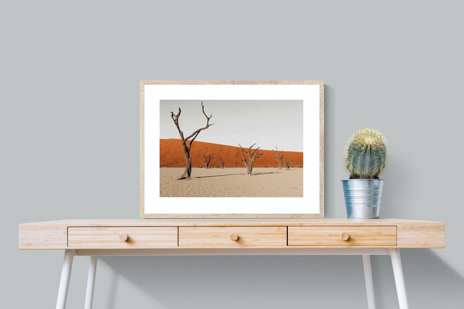 Dry Land-Wall_Art-80 x 60cm-Framed Print-Wood-Pixalot