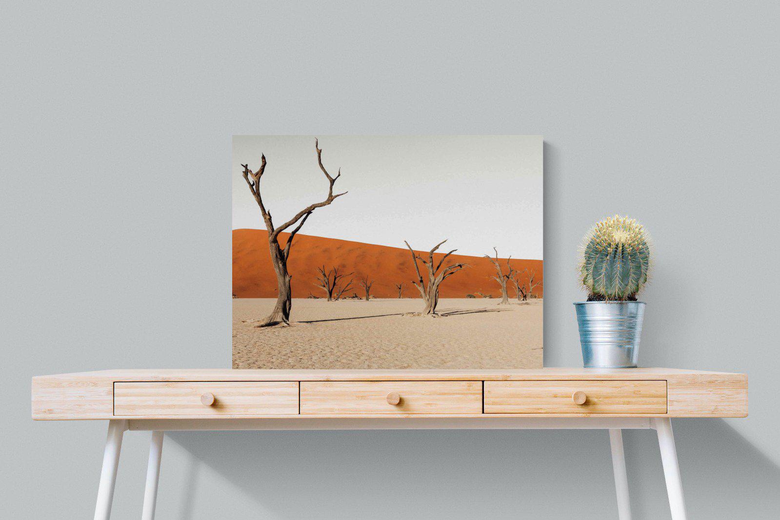 Dry Land-Wall_Art-80 x 60cm-Mounted Canvas-No Frame-Pixalot