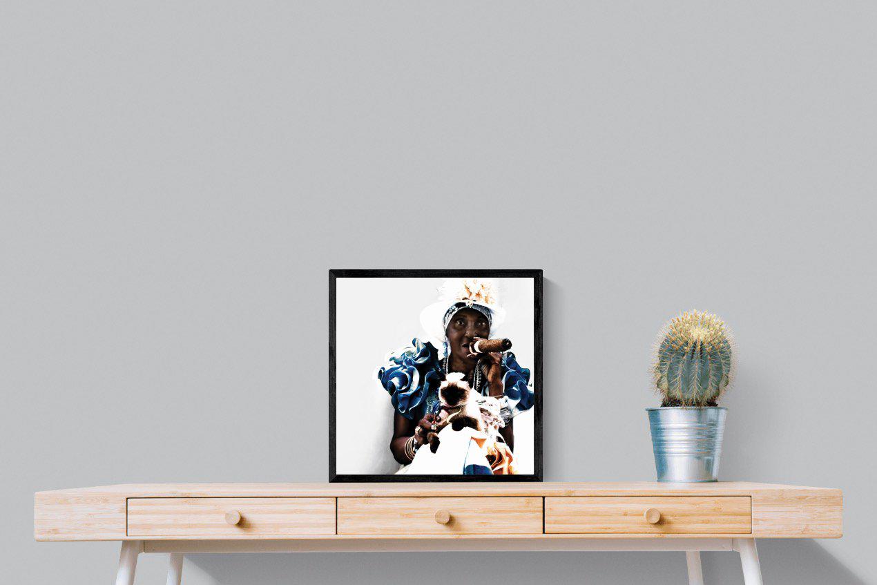 Duchess-Wall_Art-50 x 50cm-Mounted Canvas-Black-Pixalot