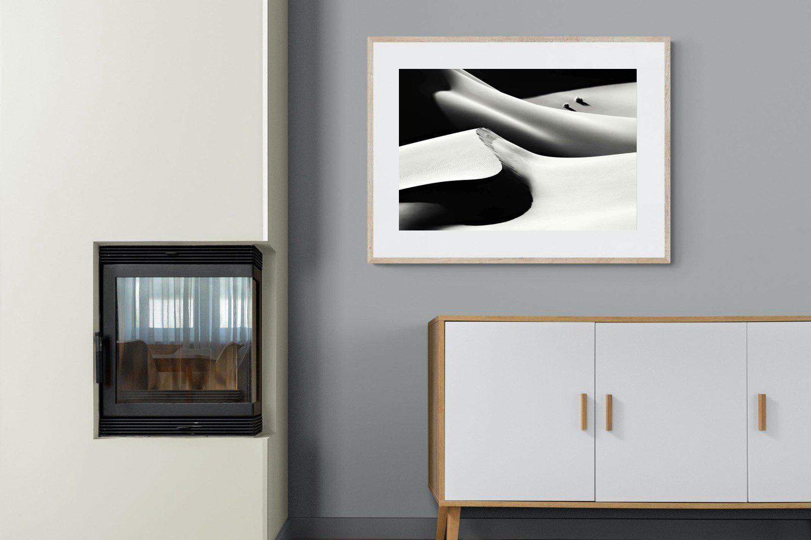 Dunes-Wall_Art-100 x 75cm-Framed Print-Wood-Pixalot