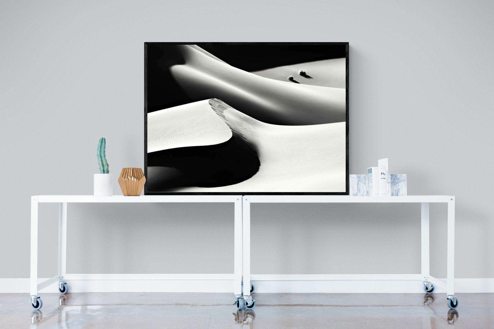 Dunes-Wall_Art-120 x 90cm-Mounted Canvas-Black-Pixalot