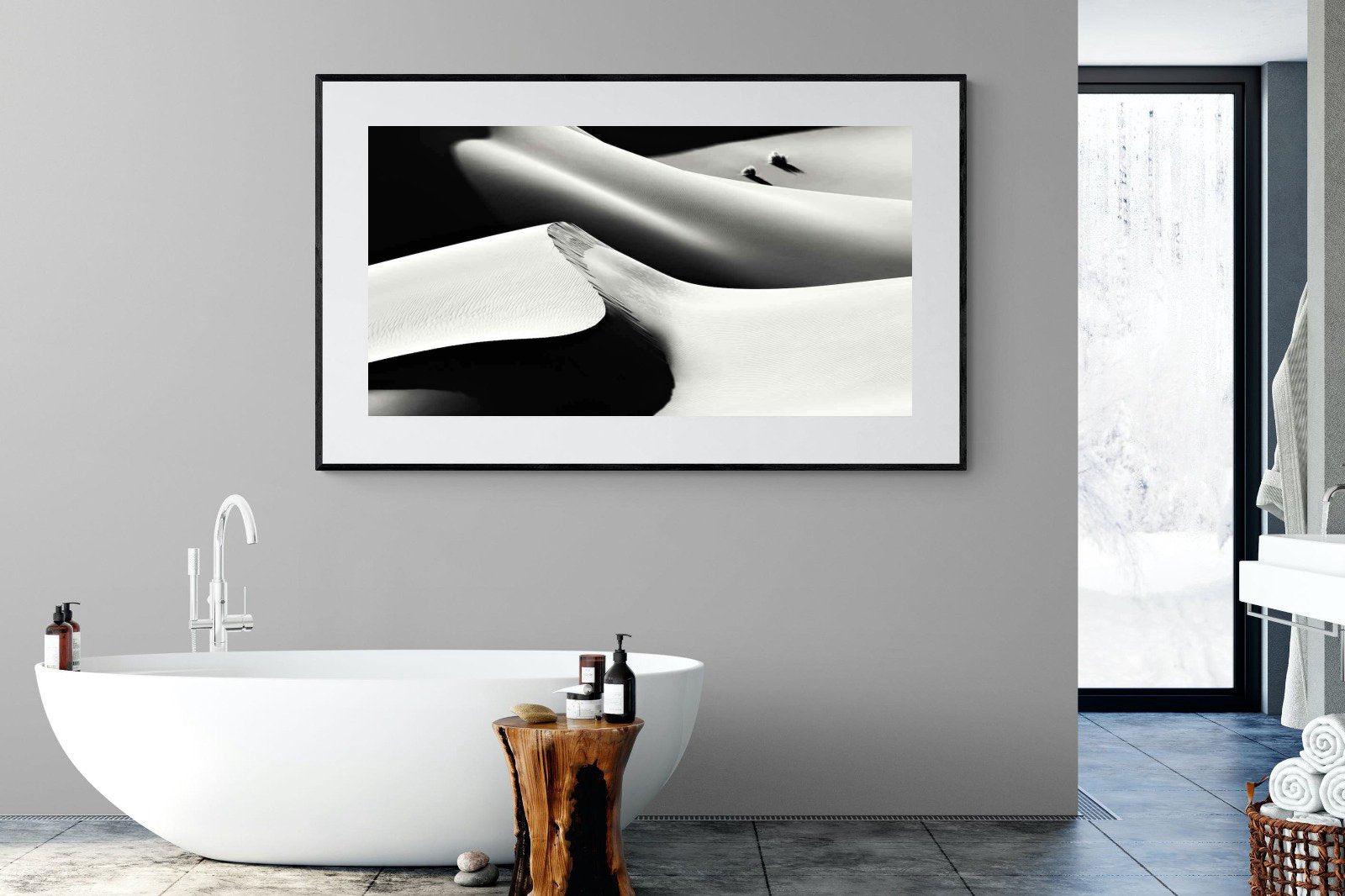 Dunes-Wall_Art-180 x 110cm-Framed Print-Black-Pixalot
