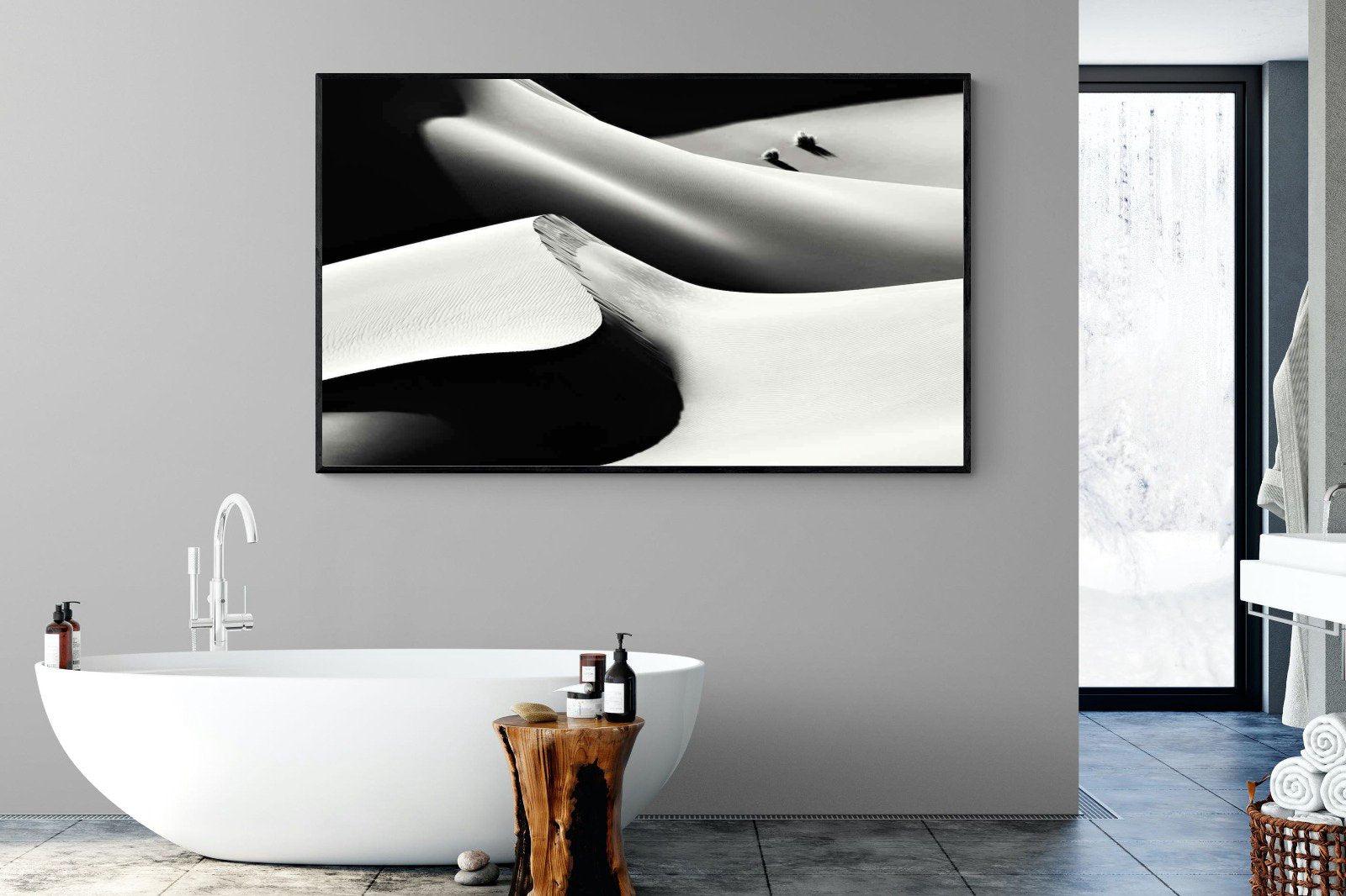 Dunes-Wall_Art-180 x 110cm-Mounted Canvas-Black-Pixalot