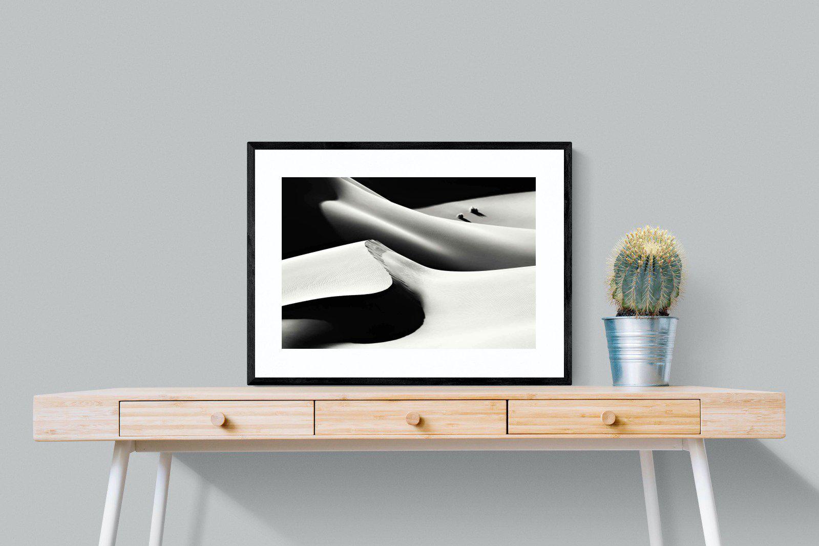 Dunes-Wall_Art-80 x 60cm-Framed Print-Black-Pixalot